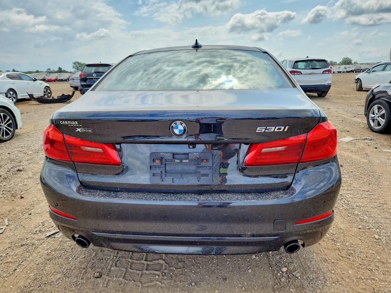 2017 Bmw 530 Xi Black vin: WBAJA7C32HG904223