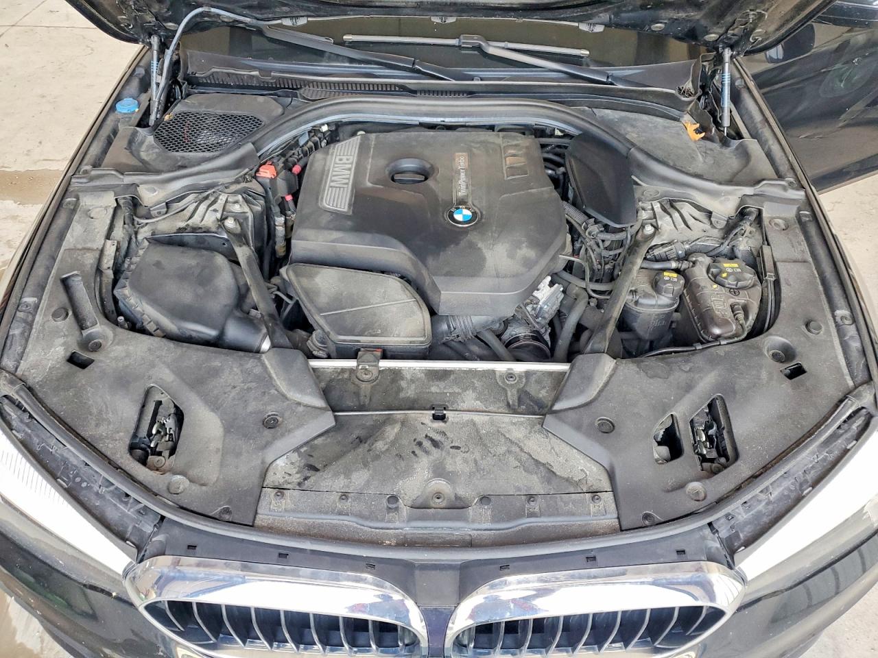 2018 Bmw 530 Xi Black vin: WBAJA7C51JWA73474
