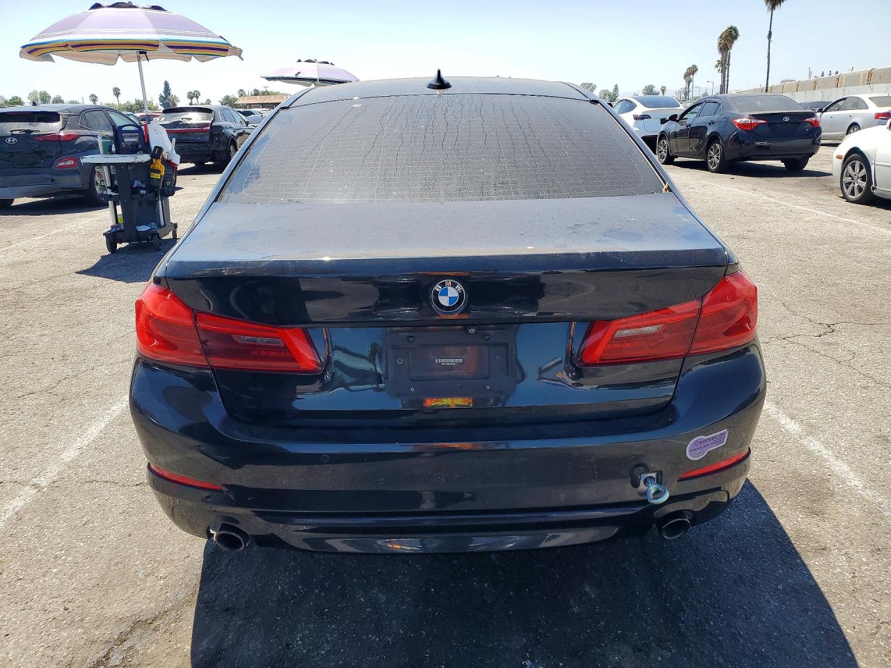 2018 Bmw 530e Black vin: WBAJA9C52JB033971