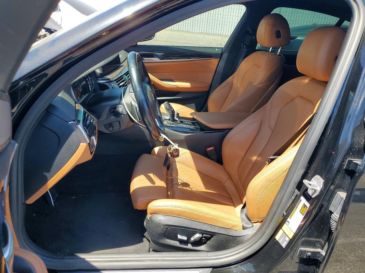 2018 Bmw 530e Black vin: WBAJA9C52JB033971