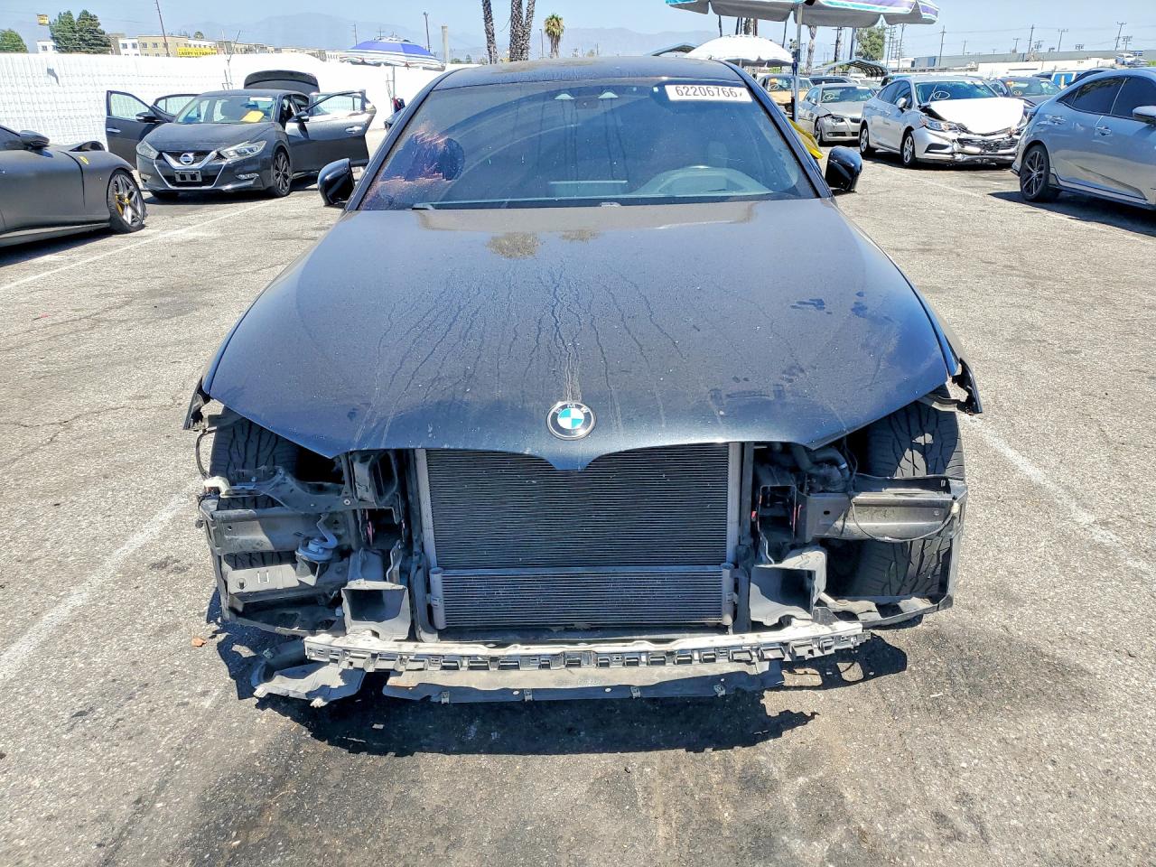 2018 Bmw 530e Black vin: WBAJA9C52JB033971