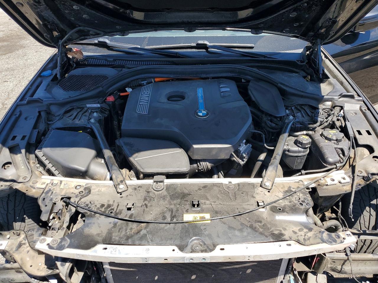 2018 Bmw 530e Black vin: WBAJA9C52JB033971