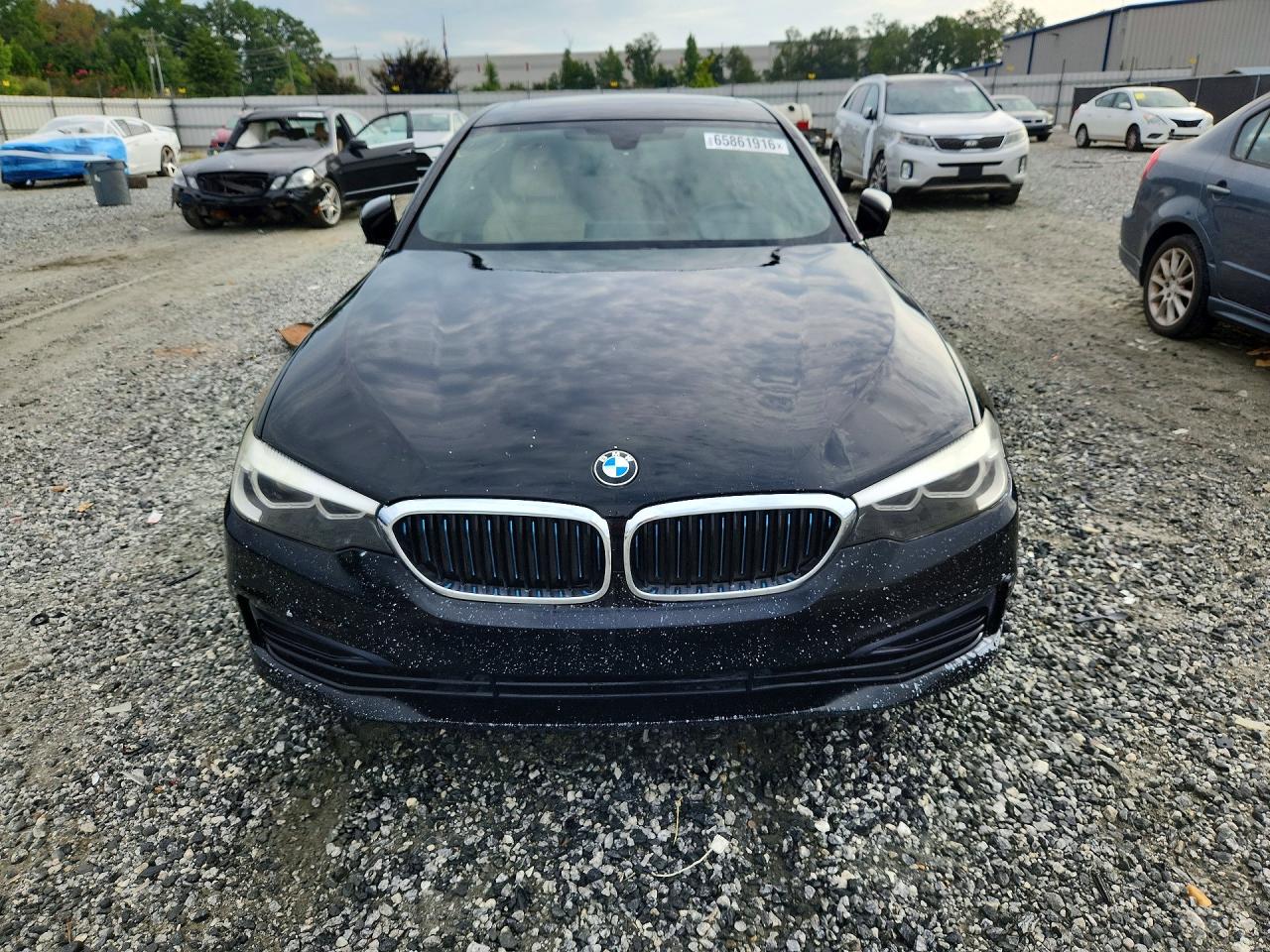 2018 Bmw 530e Синий vin: WBAJA9C57JB033206
