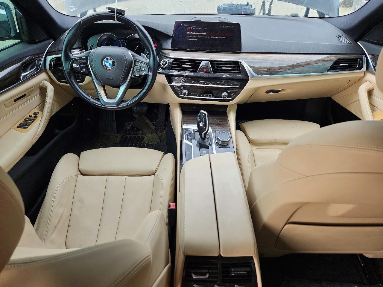 2018 Bmw 530e Синий vin: WBAJA9C57JB033206