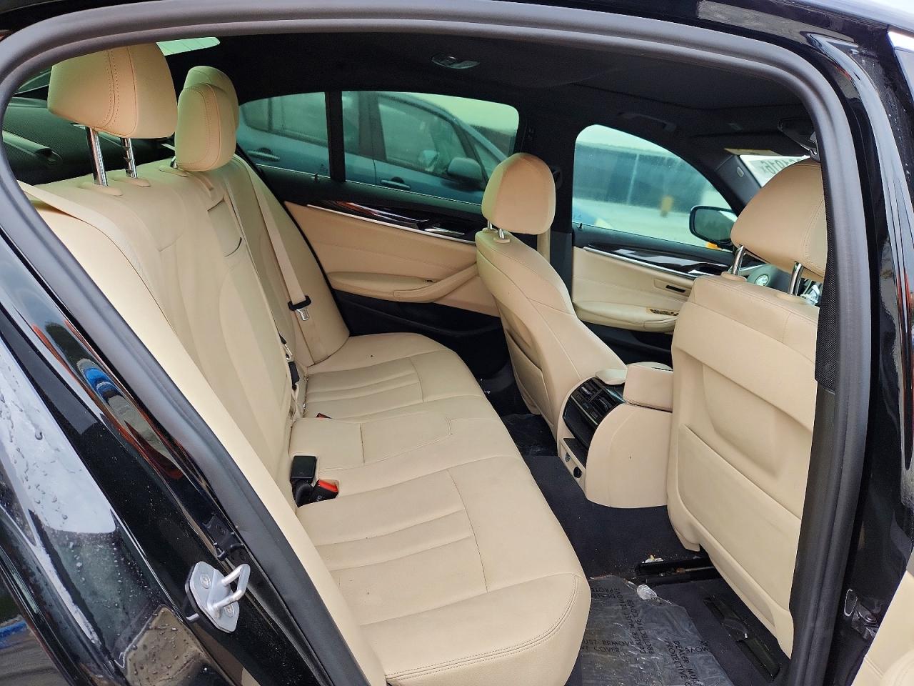 2018 Bmw 530e Синий vin: WBAJA9C57JB033206