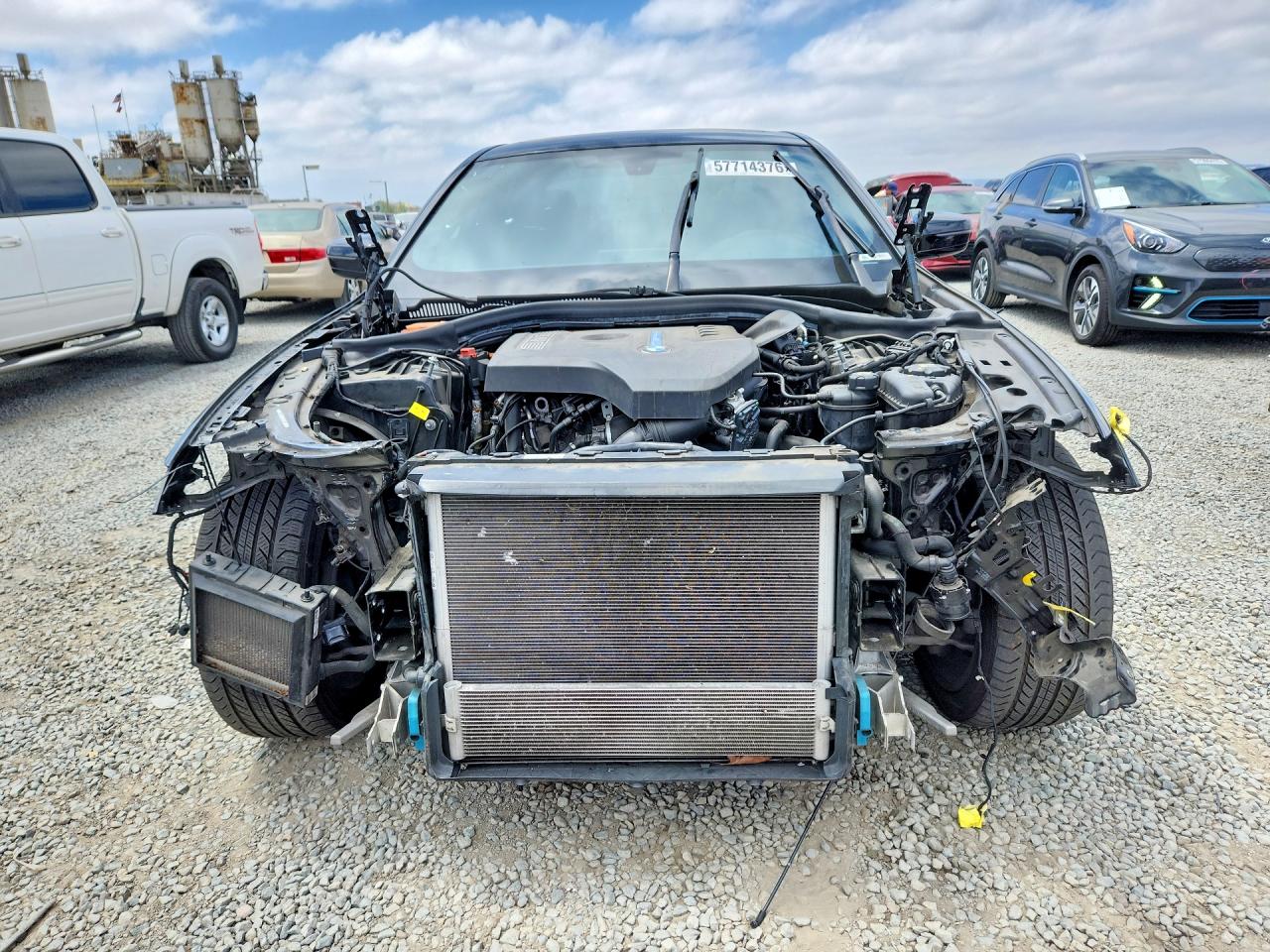 2018 Bmw 530e Black vin: WBAJA9C58JB251669
