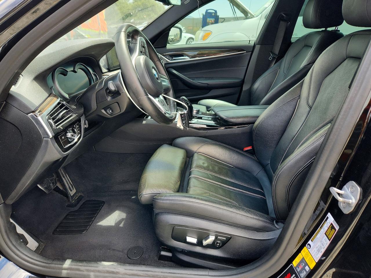 2018 Bmw 530e Black vin: WBAJA9C58JB251669