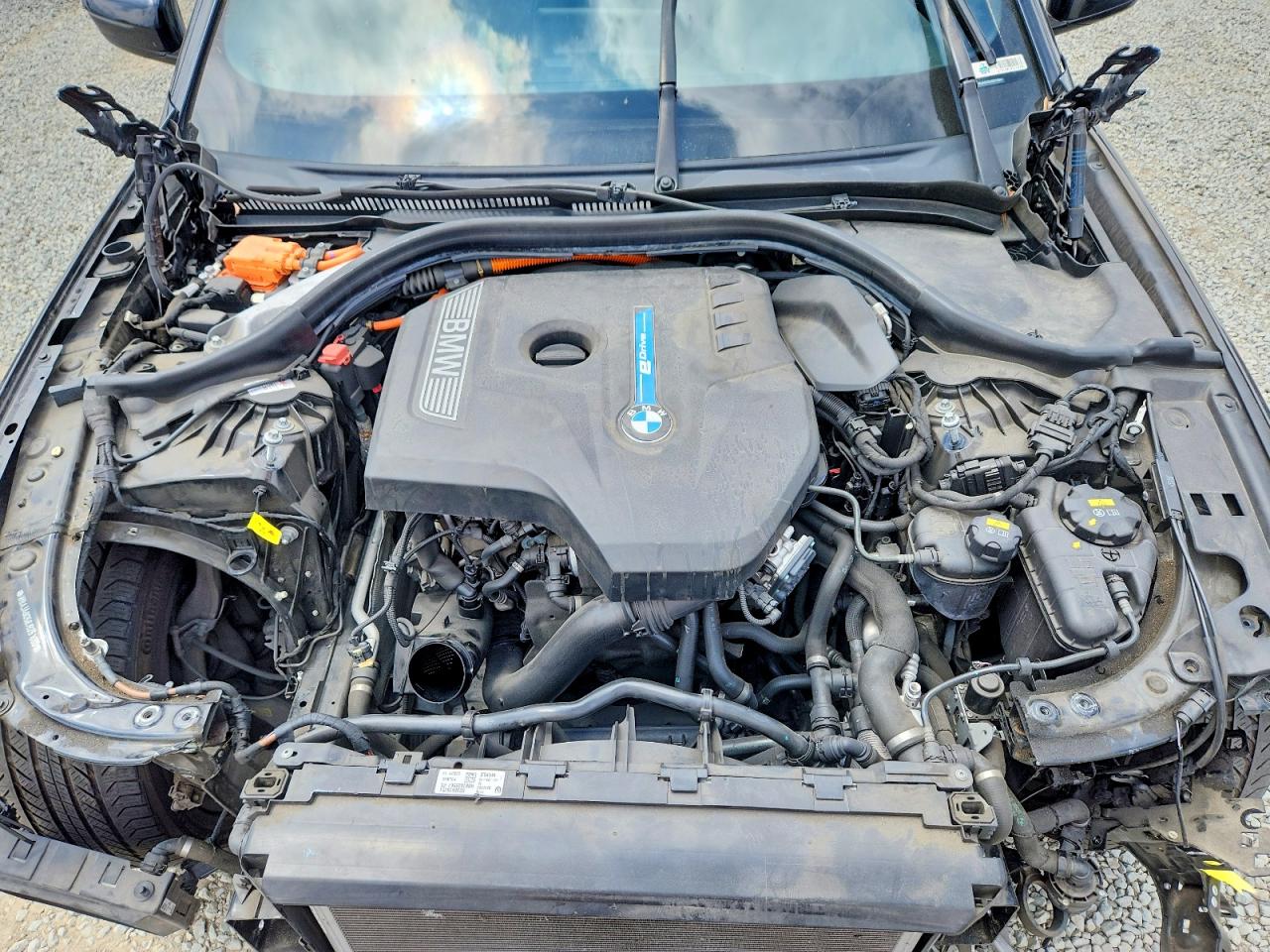 2018 Bmw 530e Black vin: WBAJA9C58JB251669