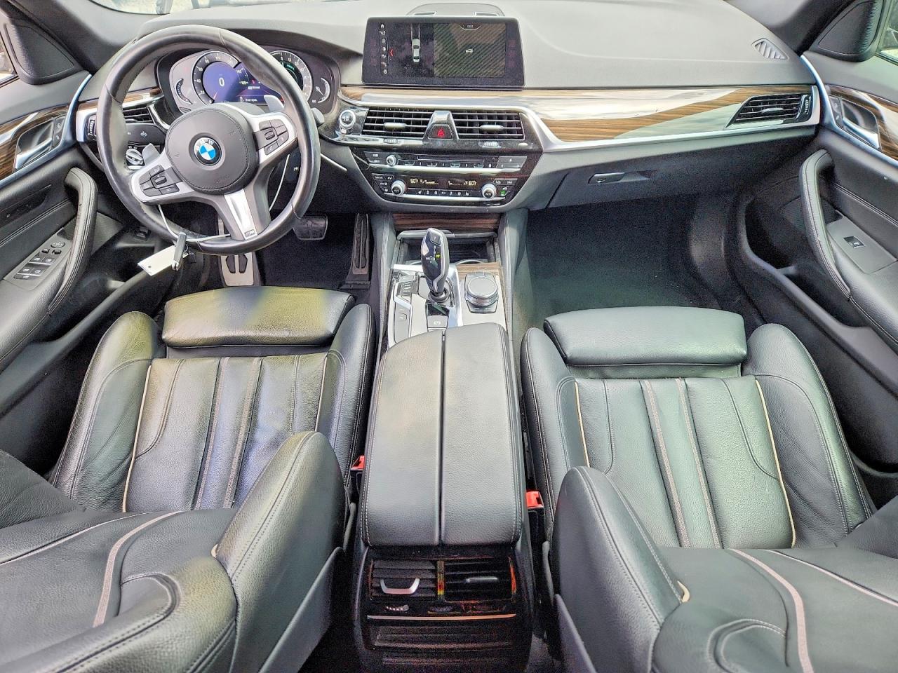 2018 Bmw 530e Black vin: WBAJA9C58JB251669