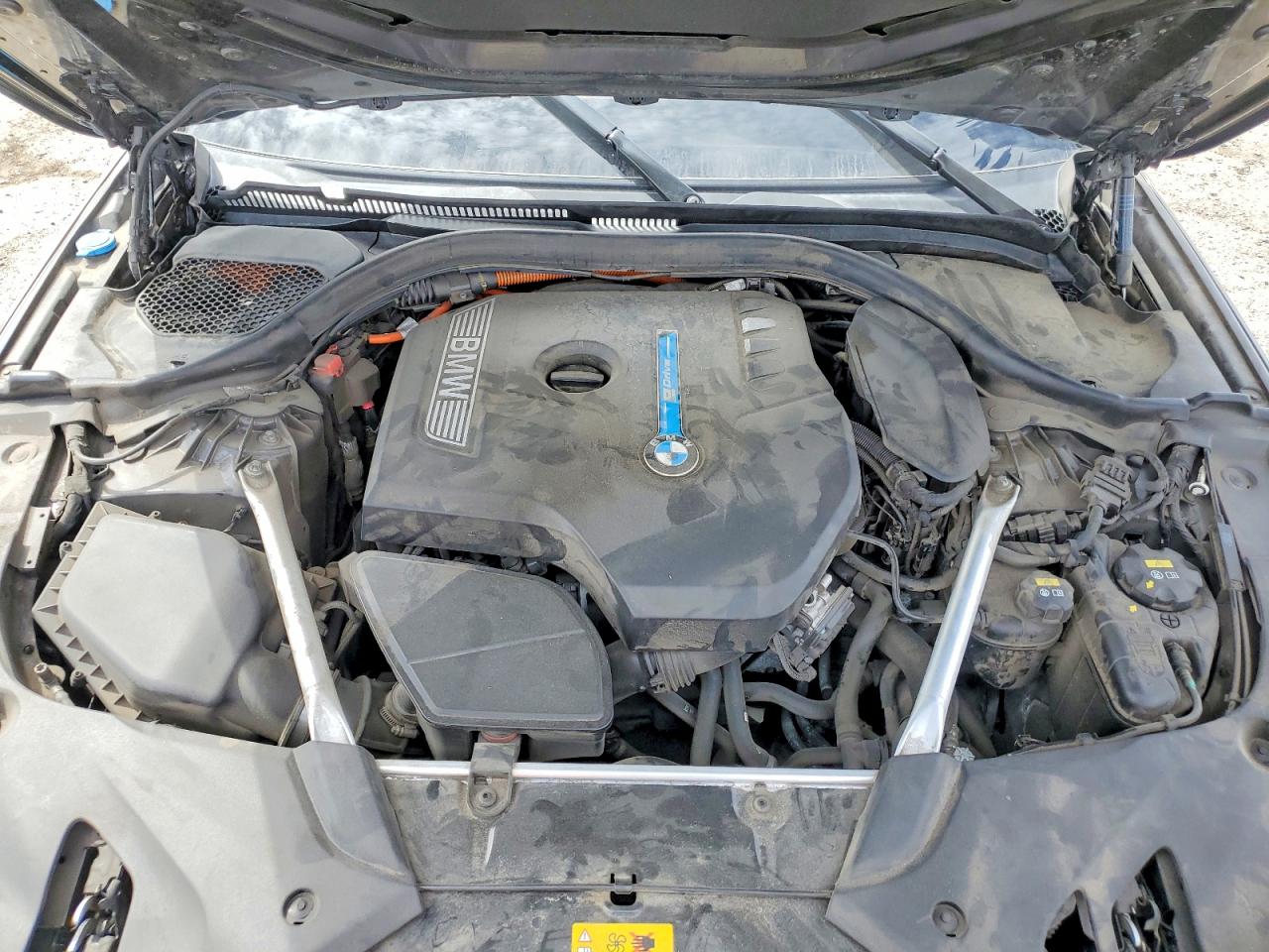 2019 Bmw 530e Gray vin: WBAJA9C59KB392932