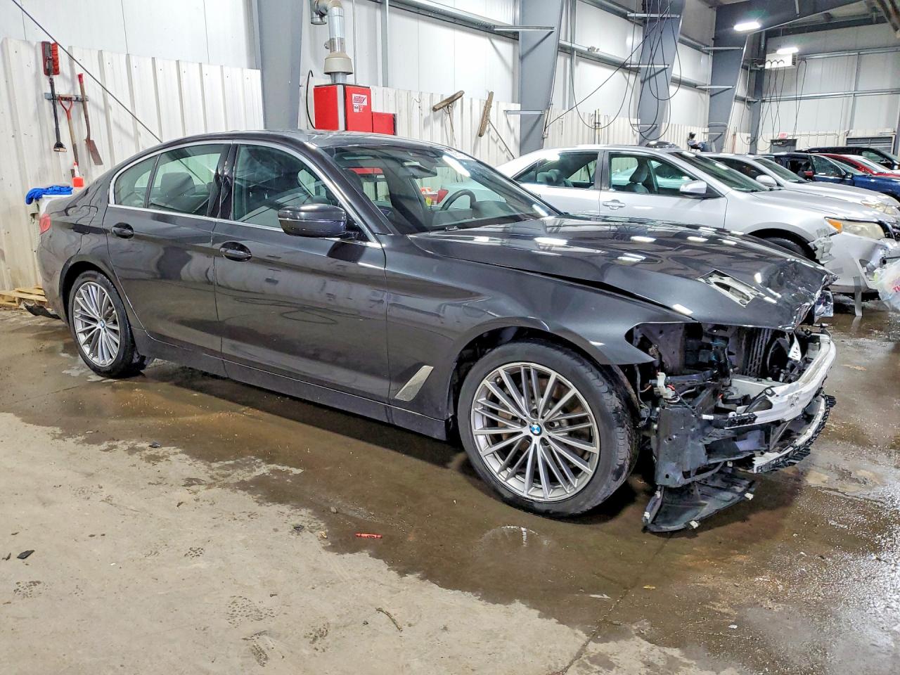 2020 Bmw 530xe Charcoal vin: WBAJB1C05LCD36181