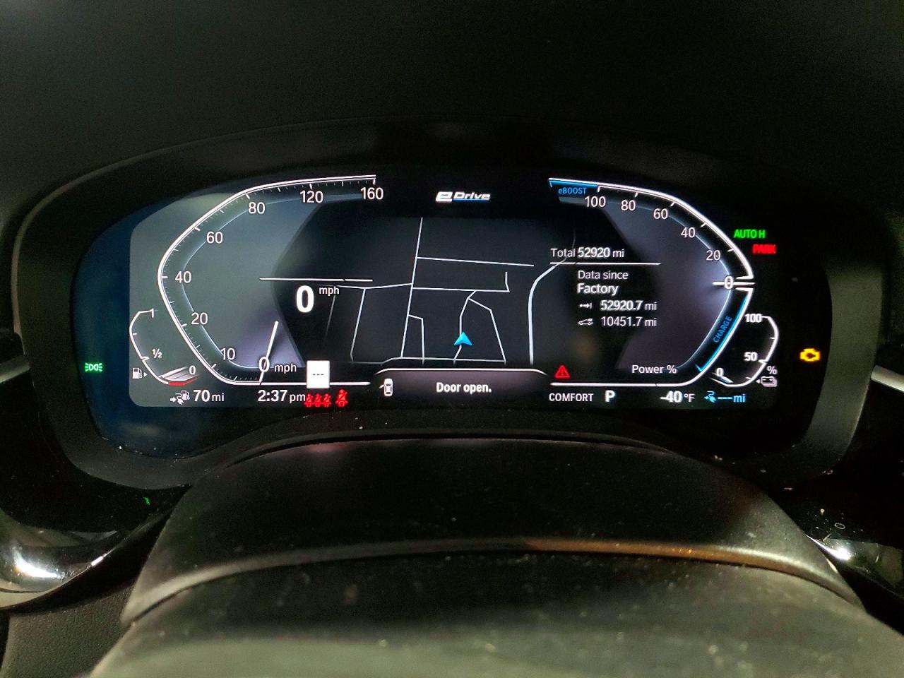 2020 Bmw 530xe Charcoal vin: WBAJB1C05LCD36181