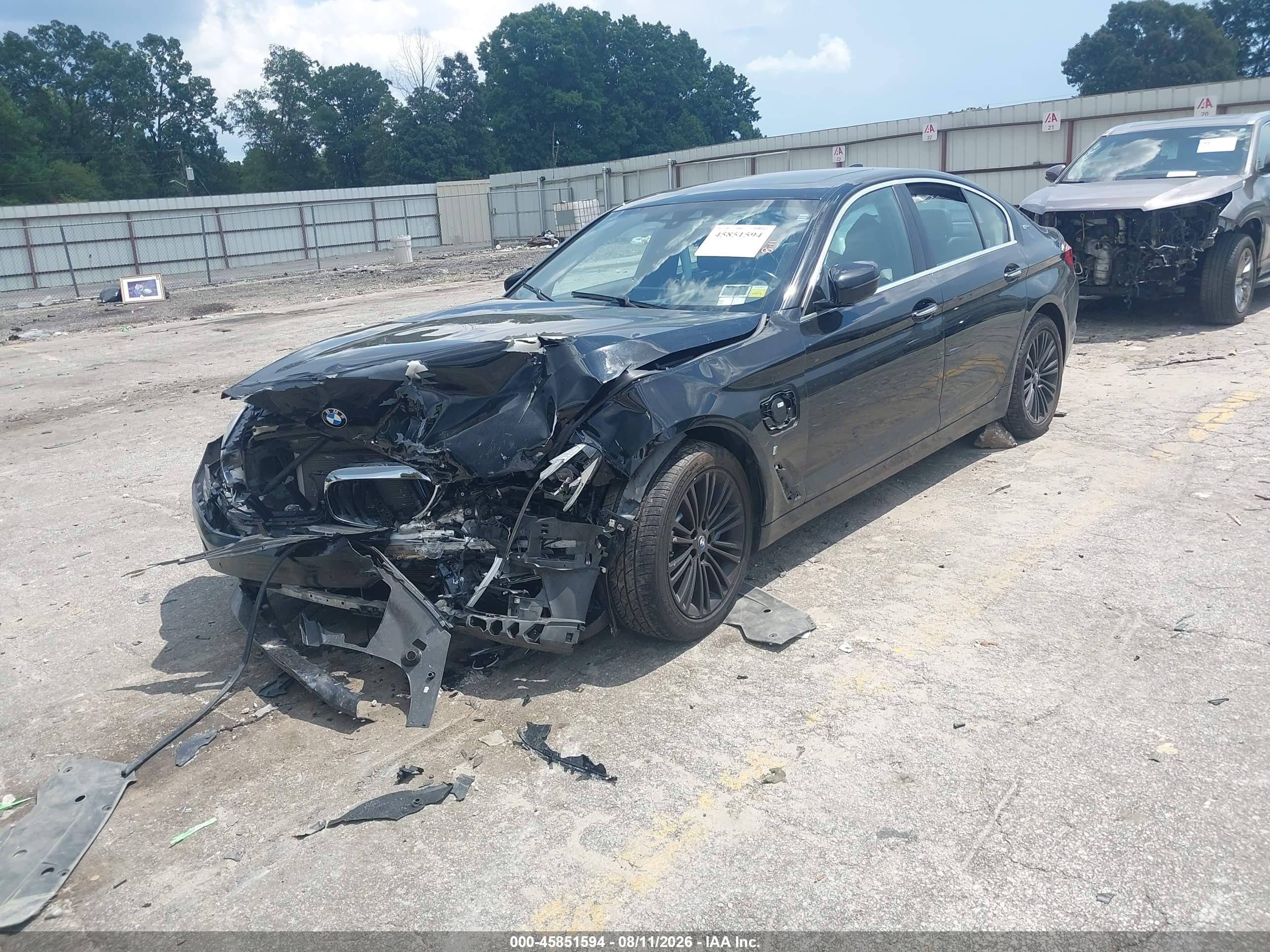 2018 Bmw 530e Xdrive Iperformance Black vin: WBAJB1C5XJB084584