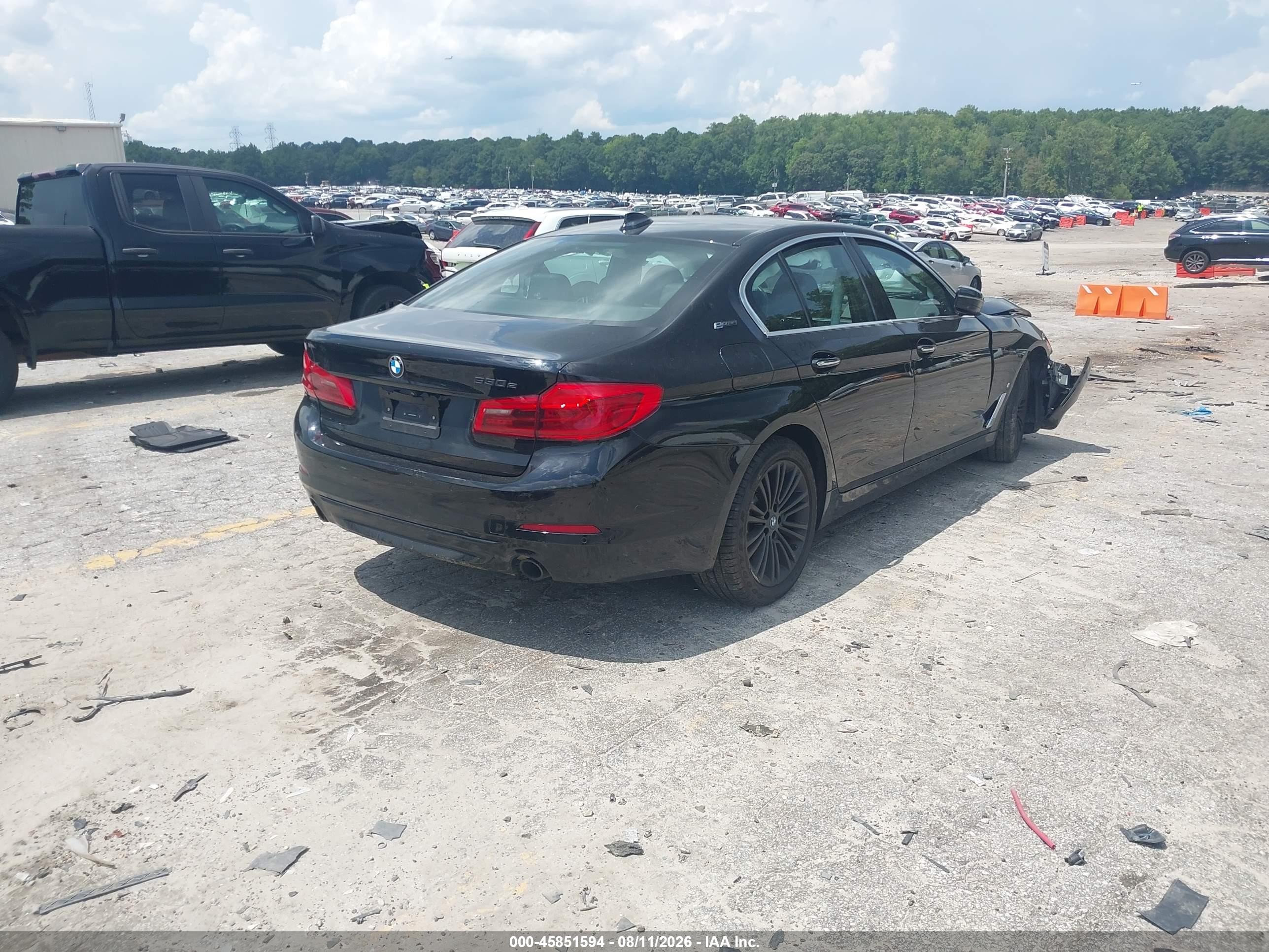 2018 Bmw 530e Xdrive Iperformance Black vin: WBAJB1C5XJB084584