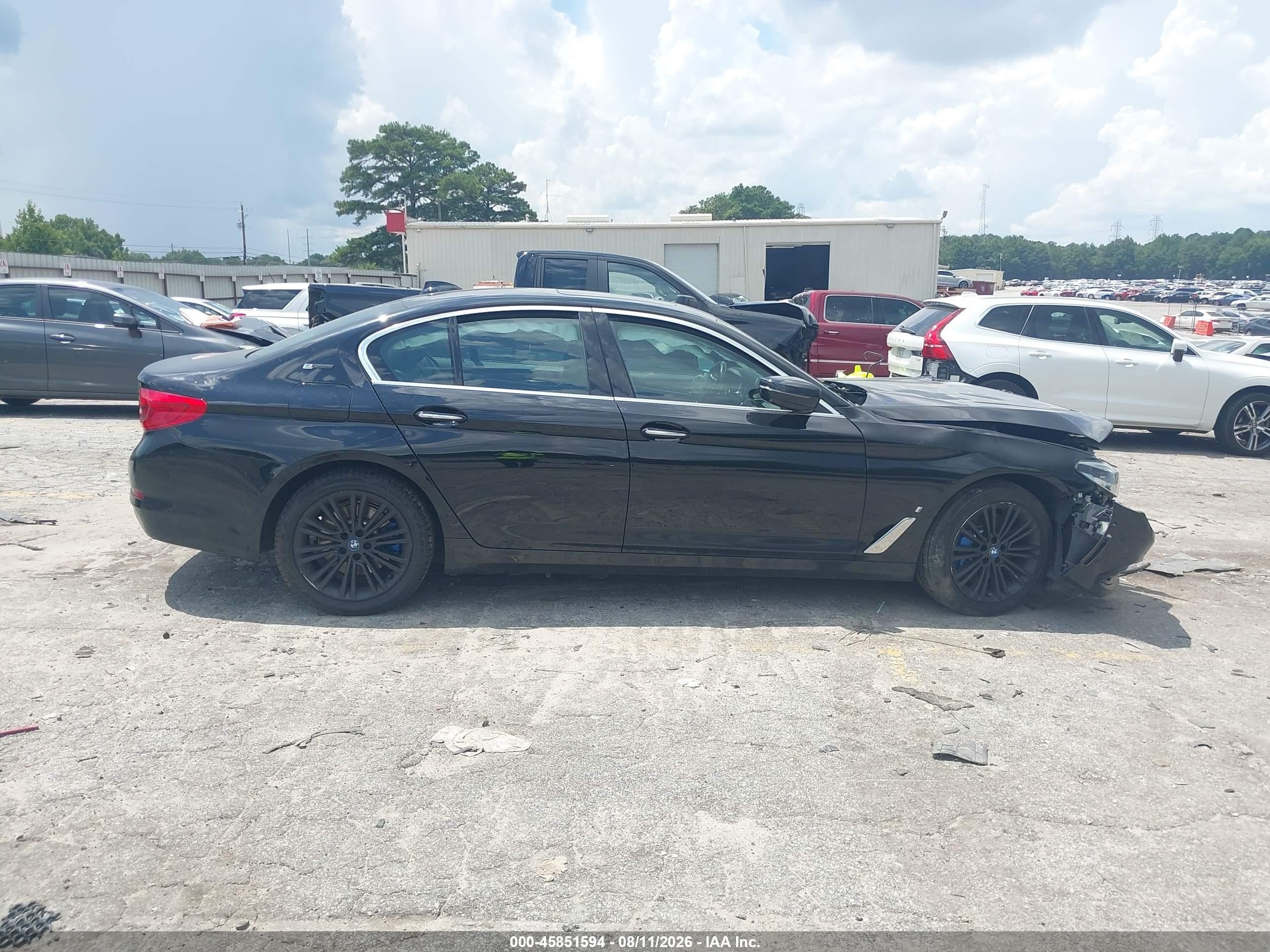 2018 Bmw 530e Xdrive Iperformance Black vin: WBAJB1C5XJB084584