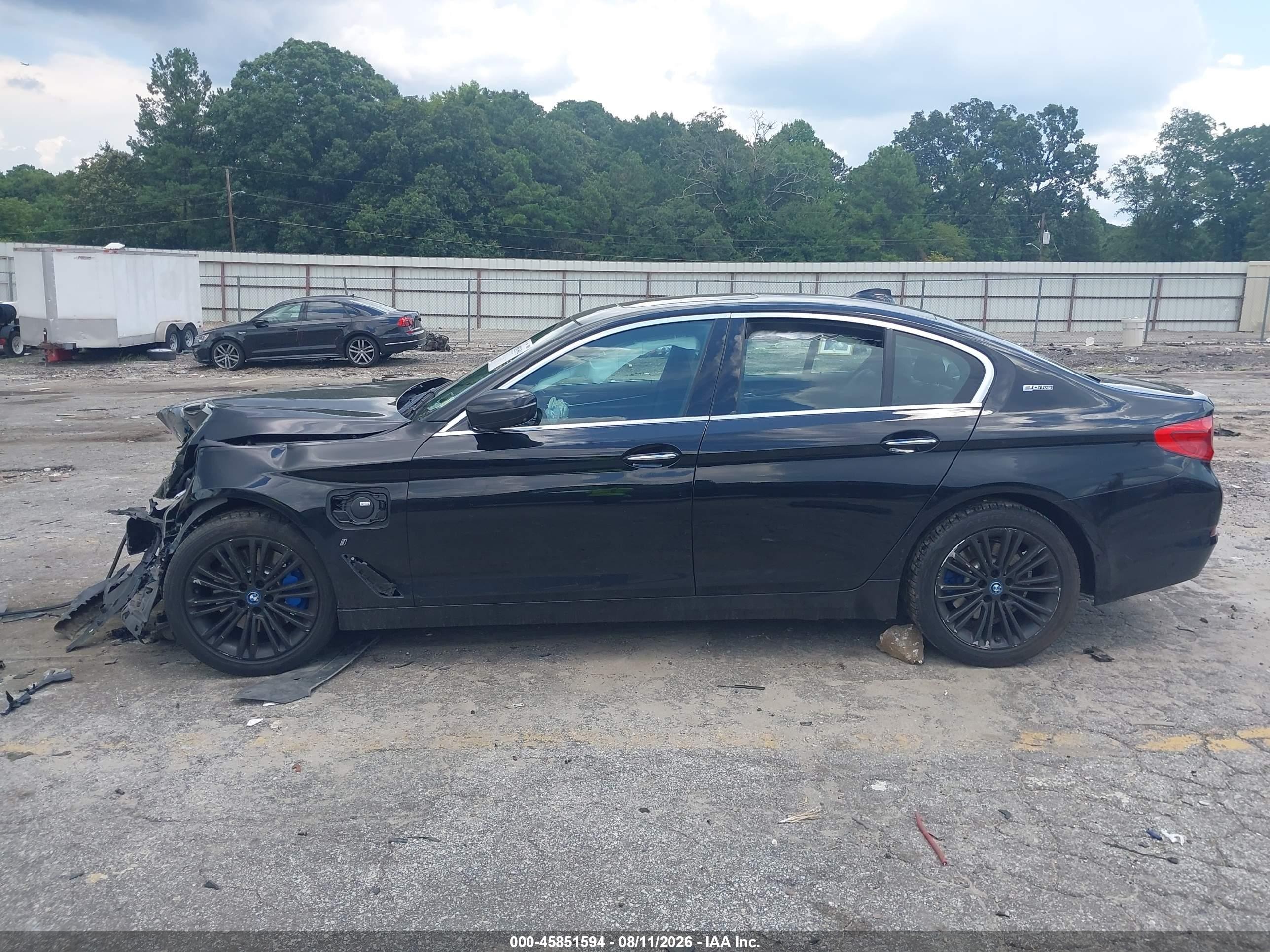 2018 Bmw 530e Xdrive Iperformance Black vin: WBAJB1C5XJB084584