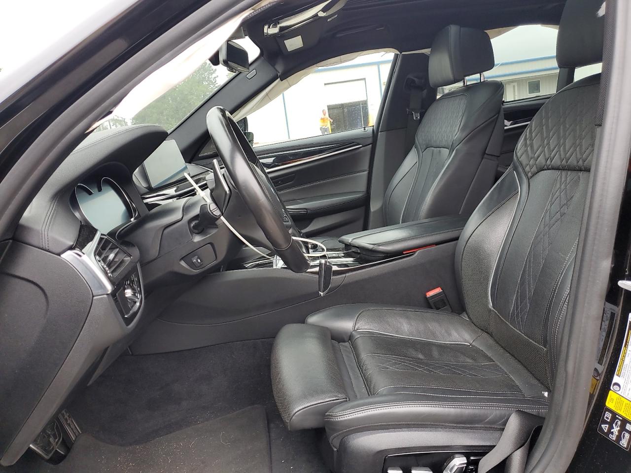 2018 Bmw M550xi Black vin: WBAJB9C50JB036218