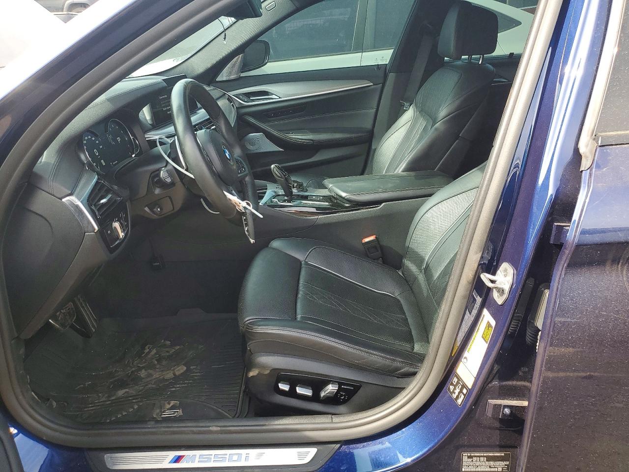 2018 Bmw M550xi Blue vin: WBAJB9C51JB286938