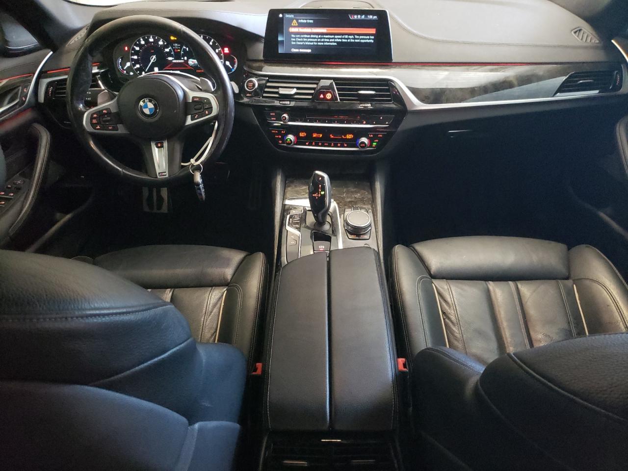 2018 Bmw M550xi White vin: WBAJB9C5XJB286856