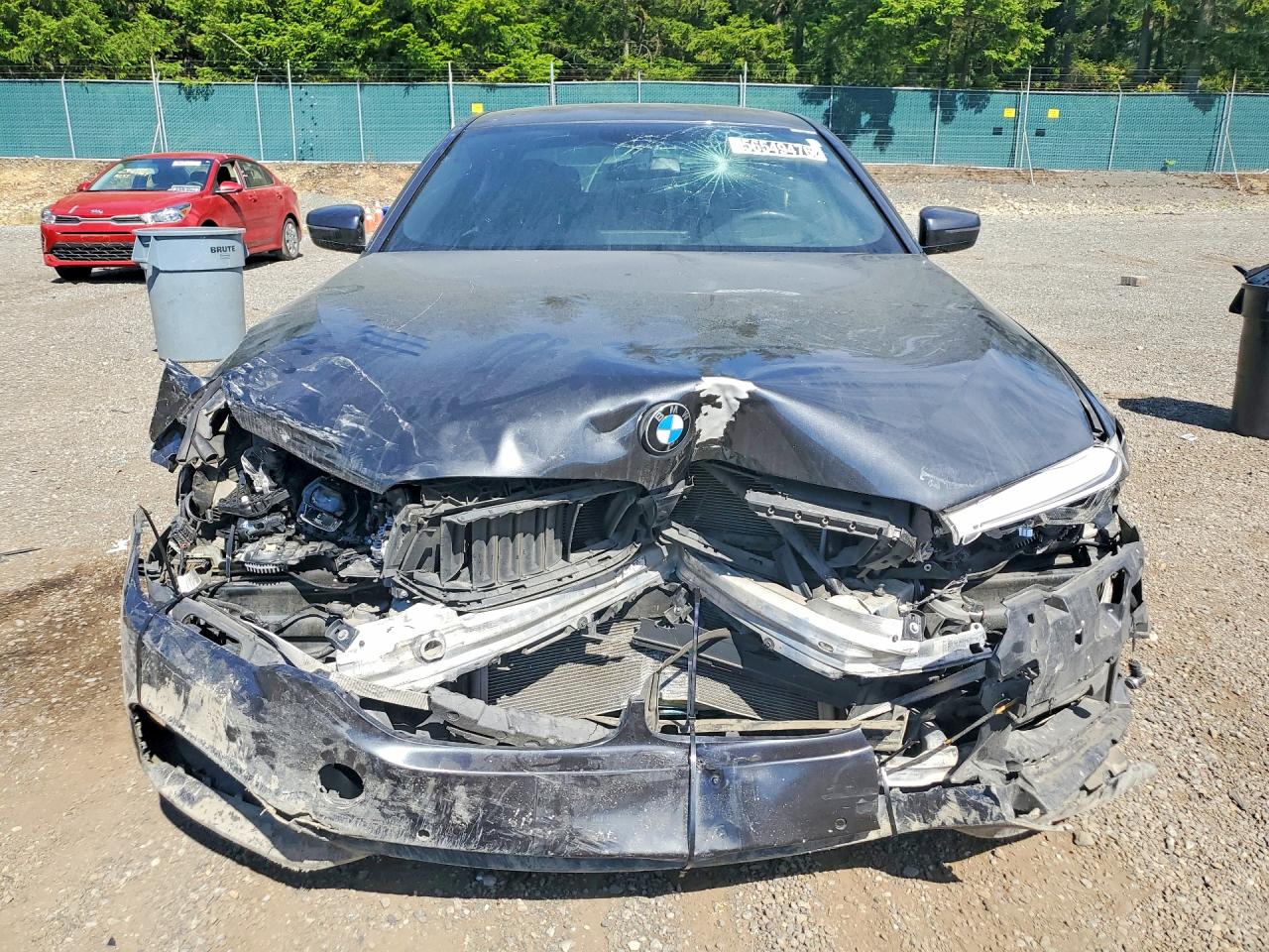 2017 Bmw 540 I Black vin: WBAJE5C3XHG914233