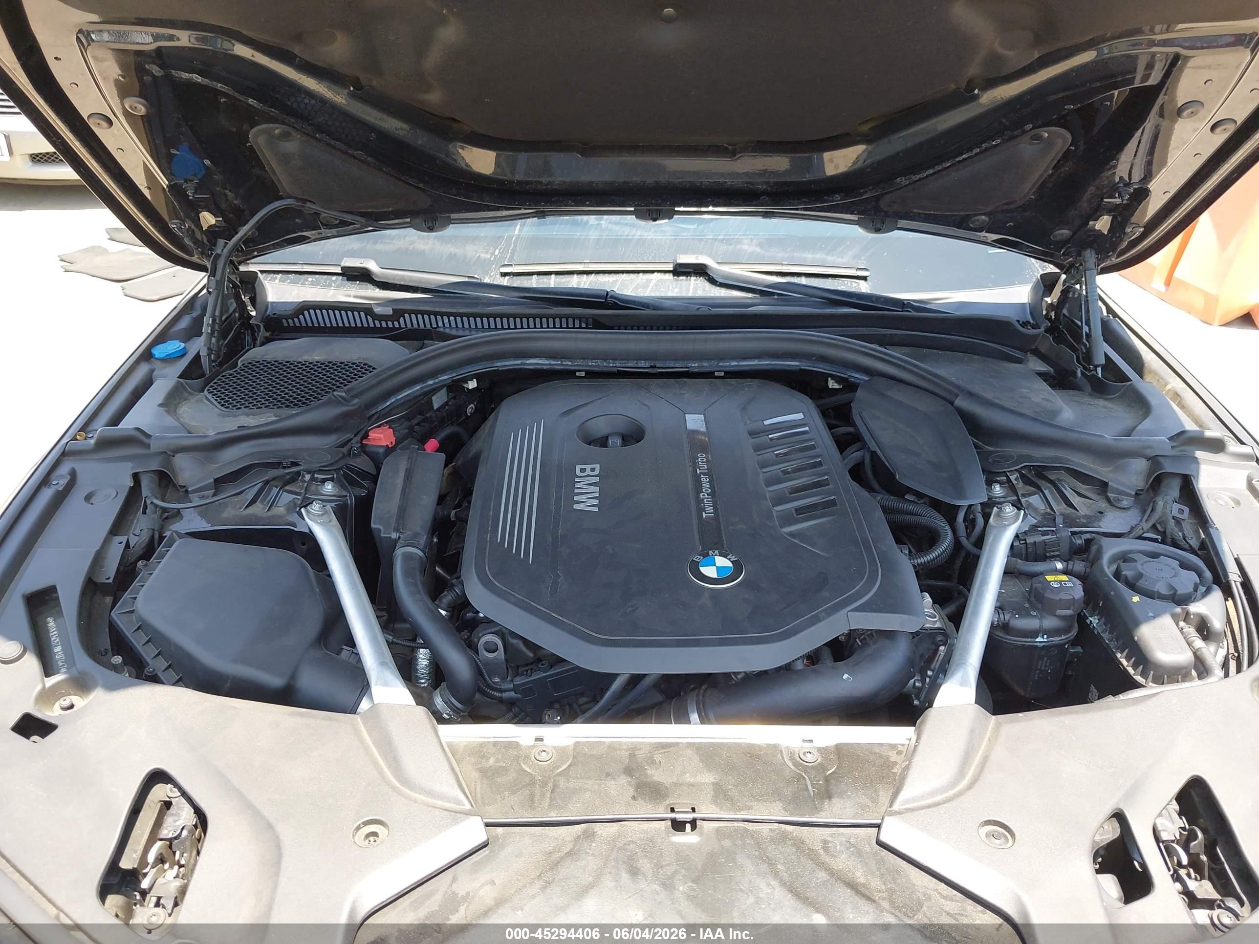 2018 Bmw 540i   Black vin: WBAJE5C57JWA97447