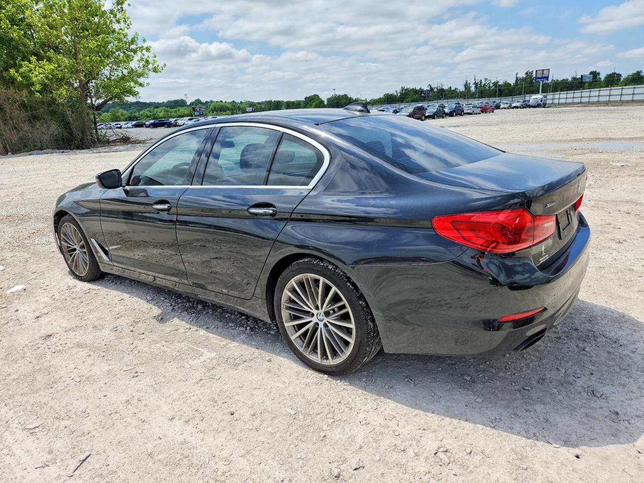 2017 Bmw 540 Xi Black vin: WBAJE7C33HG890921