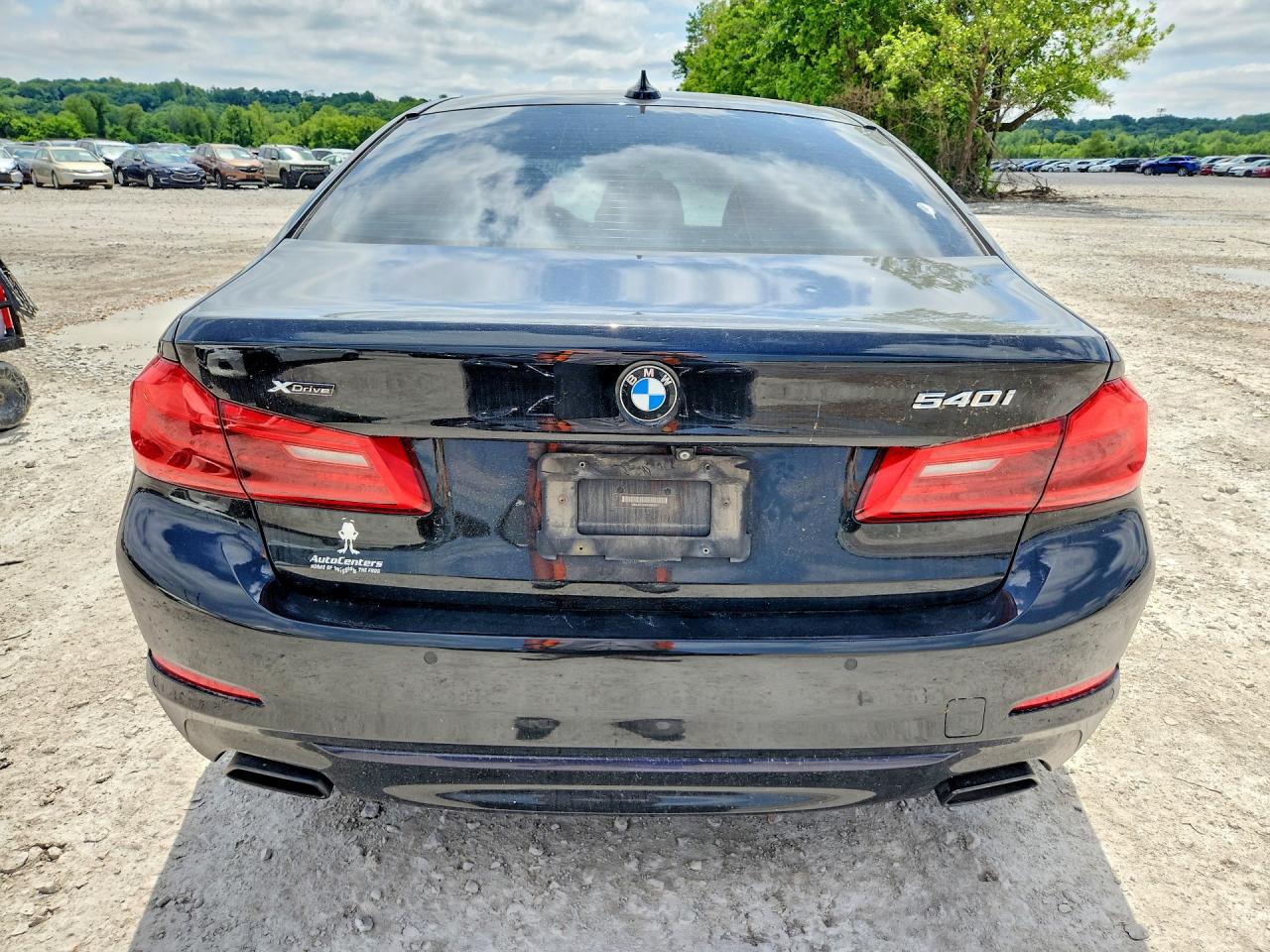 2017 Bmw 540 Xi Black vin: WBAJE7C33HG890921