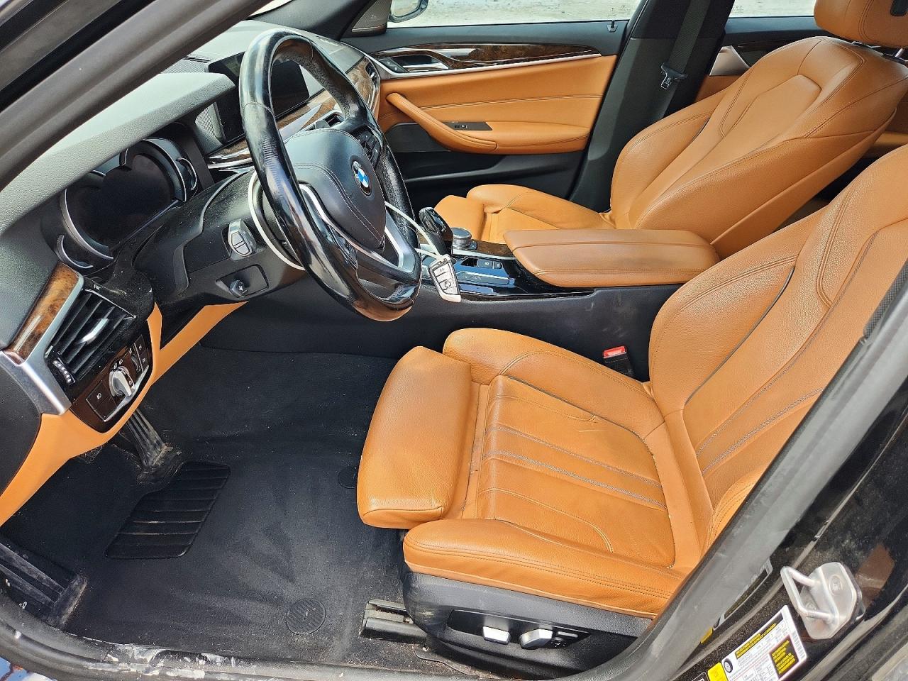 2017 Bmw 540 Xi Black vin: WBAJE7C33HG890921