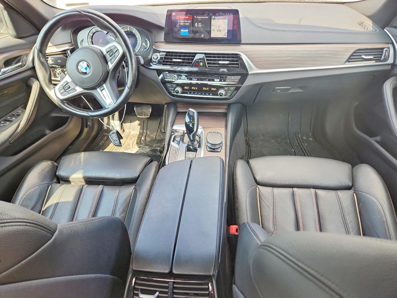 2017 Bmw 540 Xi Blue vin: WBAJE7C37HG478856