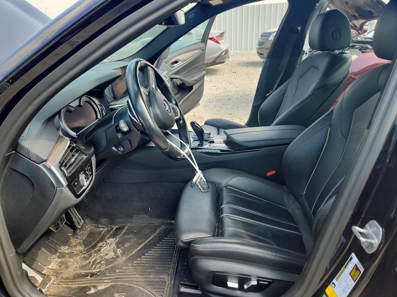2017 Bmw 540 Xi Blue vin: WBAJE7C37HG478856