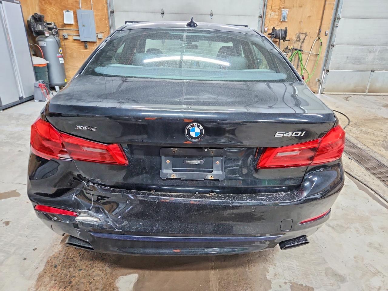 2017 Bmw 540 Xi Black vin: WBAJE7C39HG479006