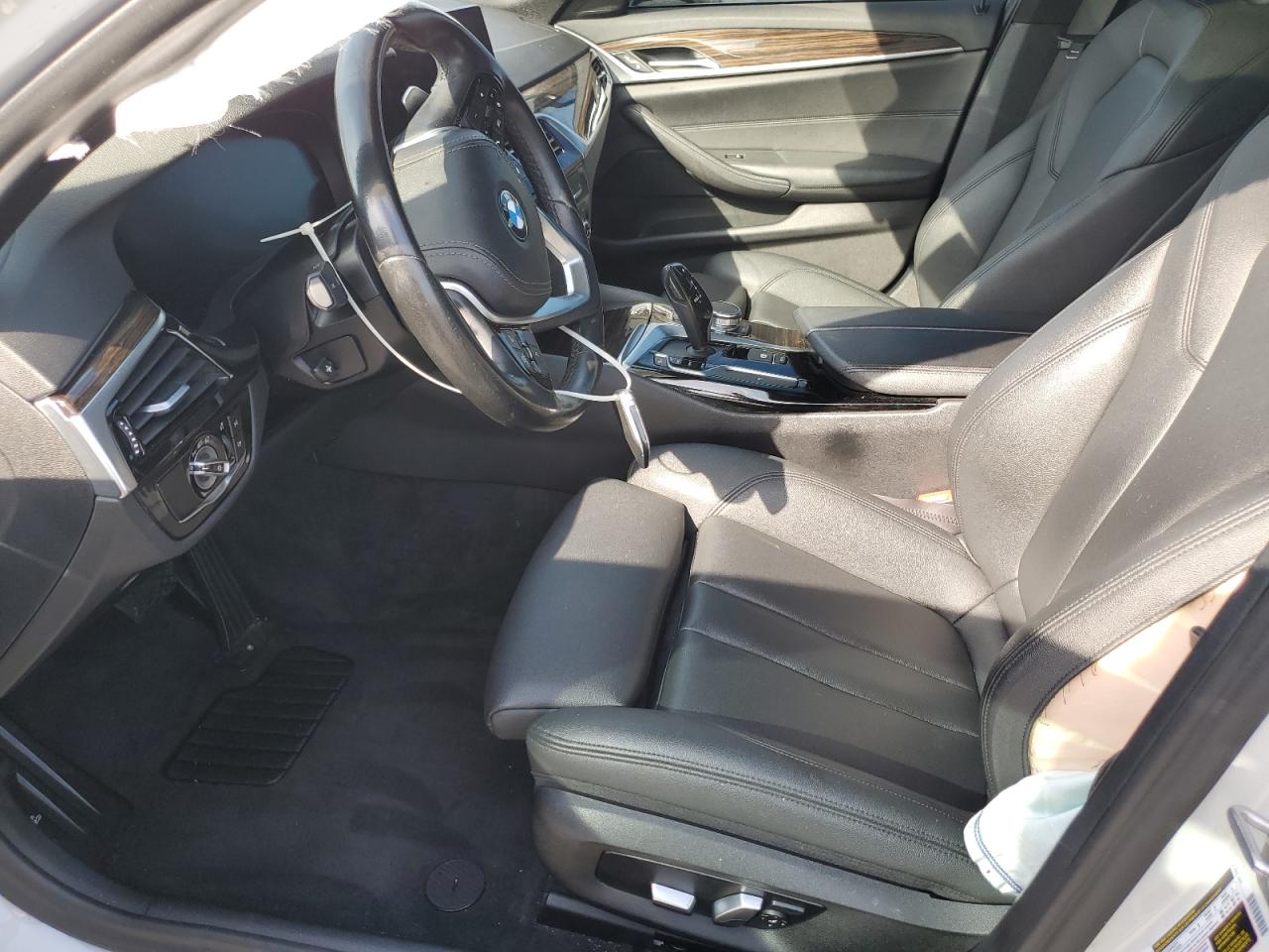 2020 Bmw 530 I White vin: WBAJR3C08LWW70711