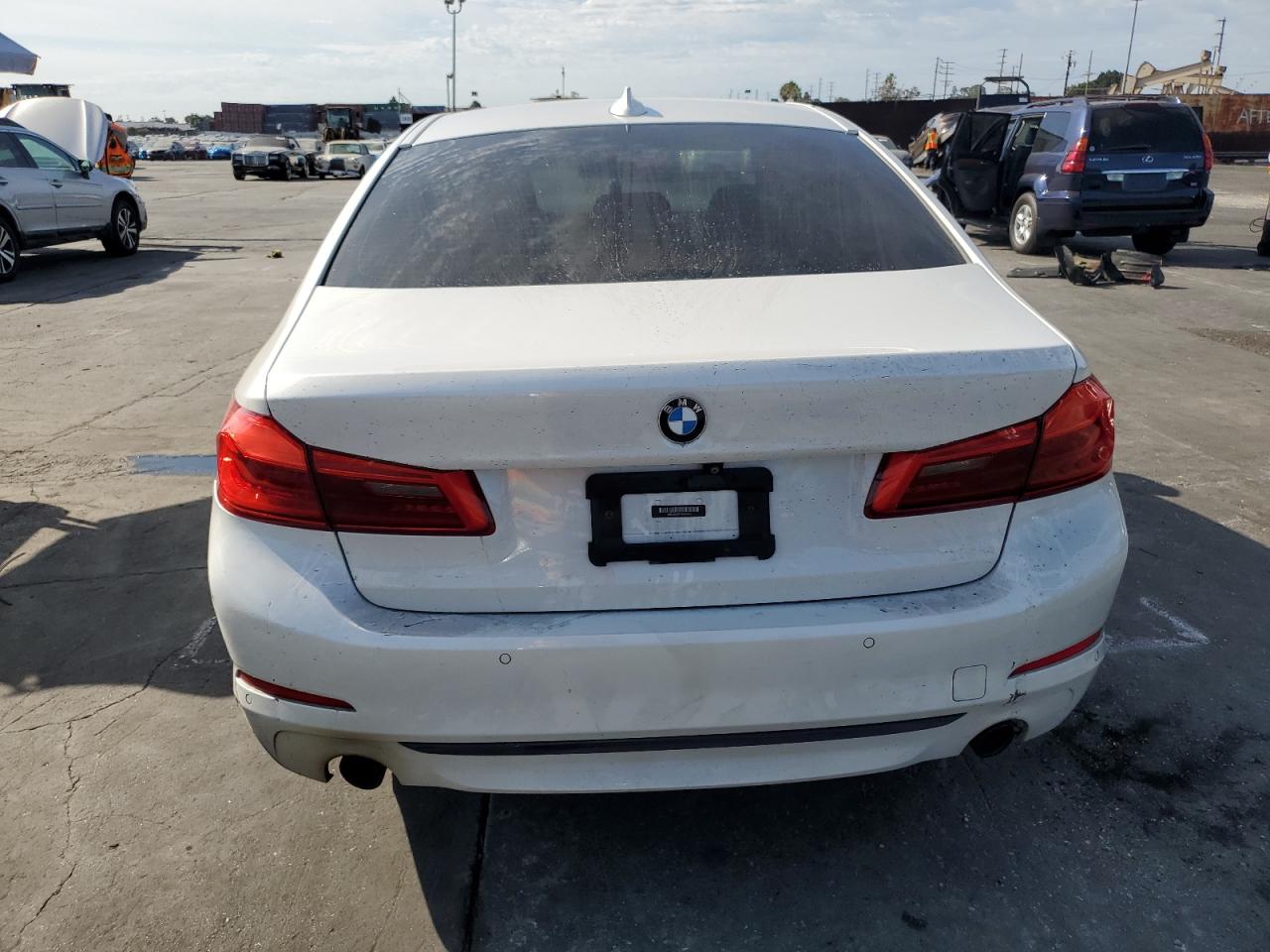 2020 Bmw 530 I White vin: WBAJR3C08LWW70711