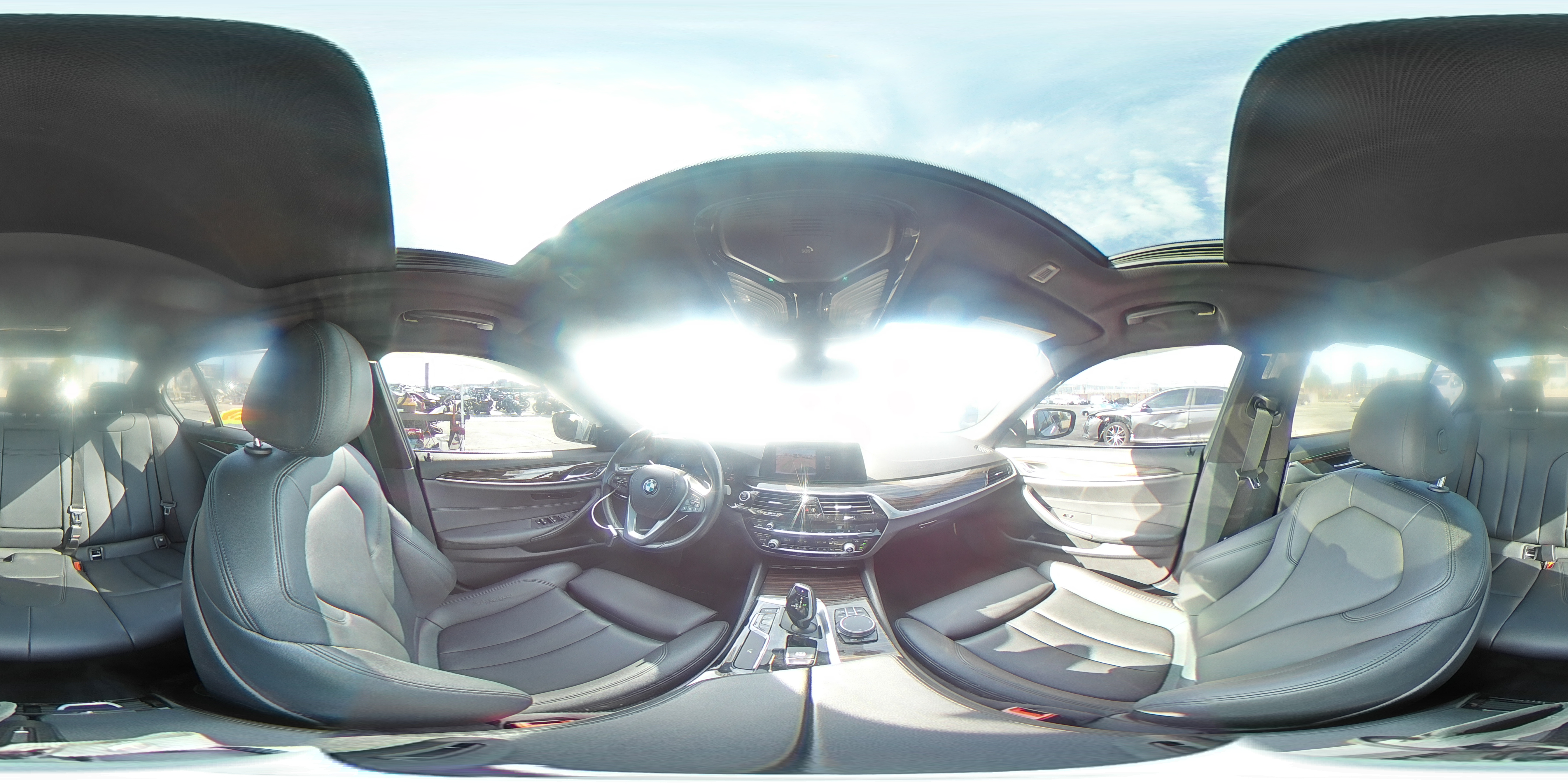 2020 Bmw 530 I White vin: WBAJR3C08LWW70711