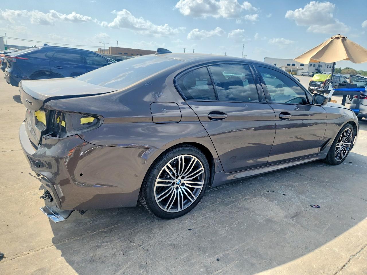 2020 Bmw 540 Xi Коричневый vin: WBAJS3C04LCE50944