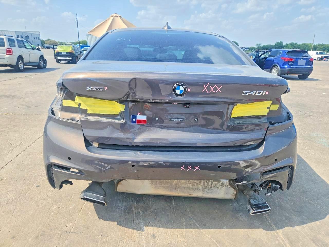 2020 Bmw 540 Xi Коричневый vin: WBAJS3C04LCE50944