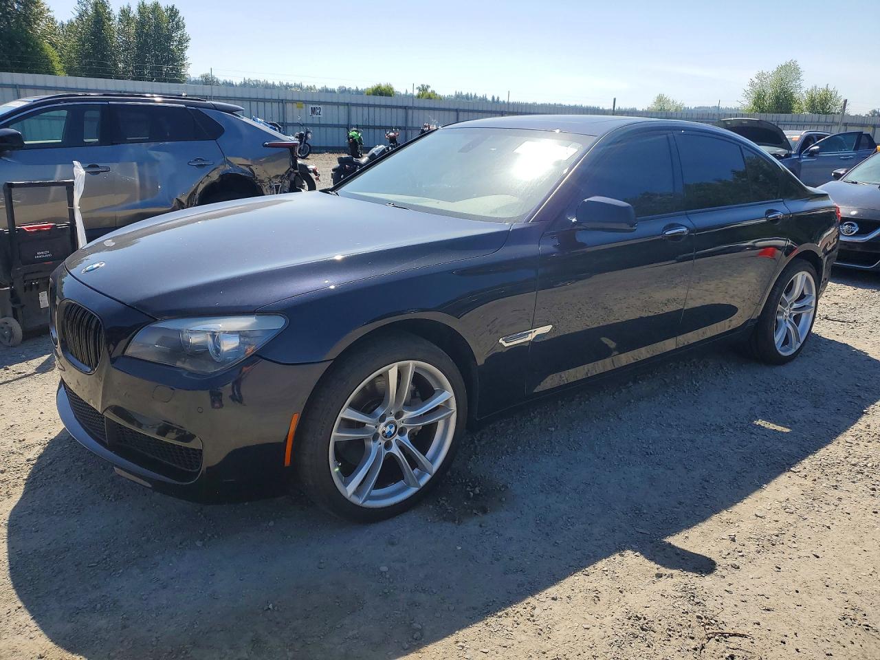 2011 Bmw 740 I Black vin: WBAKA4C52BC392093