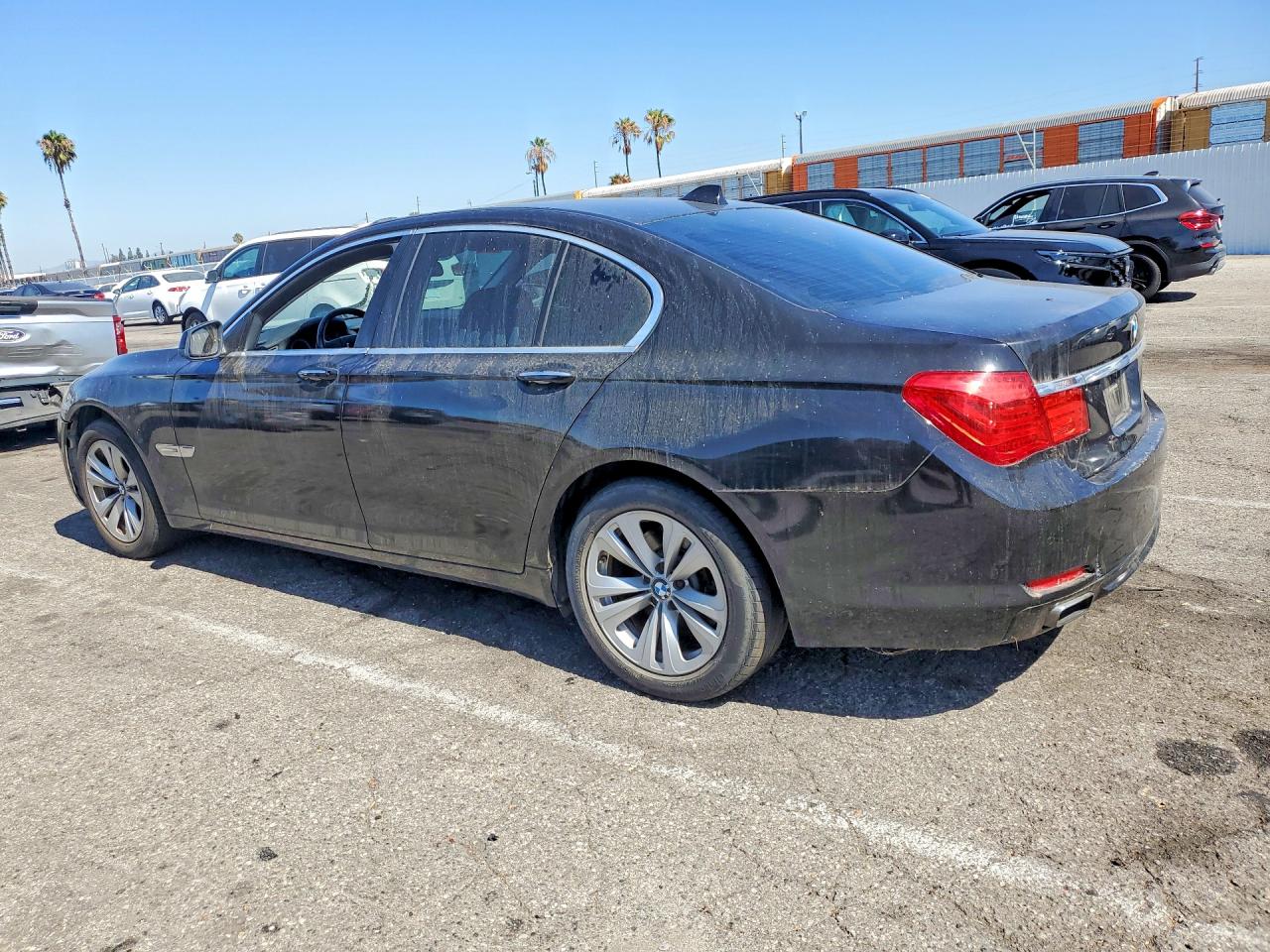2011 Bmw 740 I Black vin: WBAKA4C52BC392241