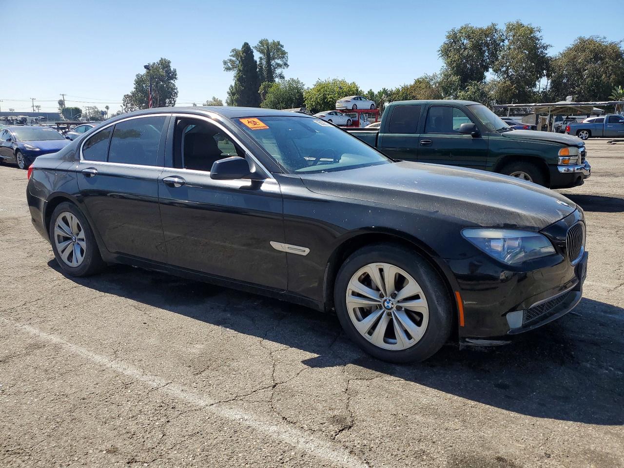 2011 Bmw 740 I Black vin: WBAKA4C52BC392241