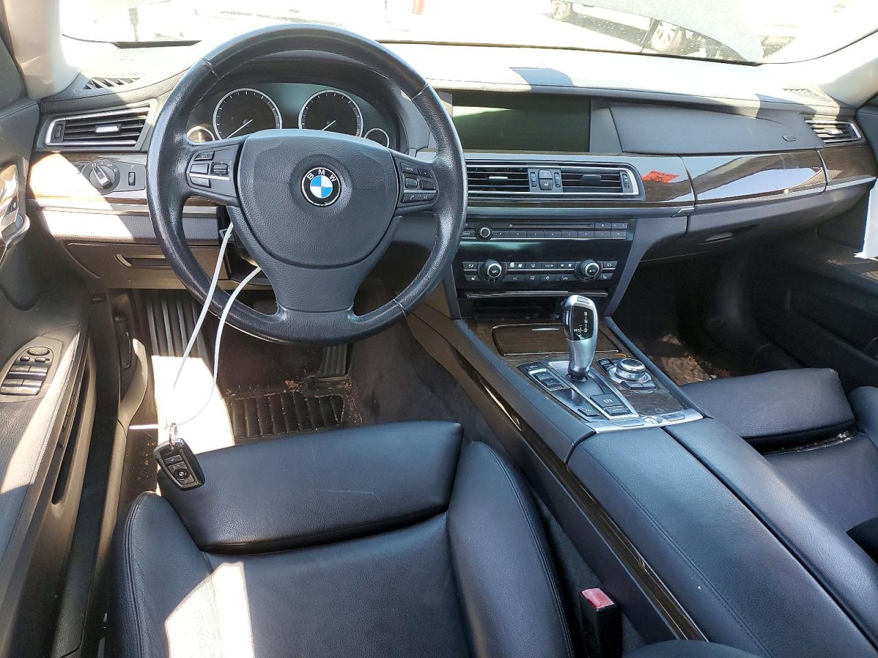 2011 Bmw 740 I Black vin: WBAKA4C52BC392241