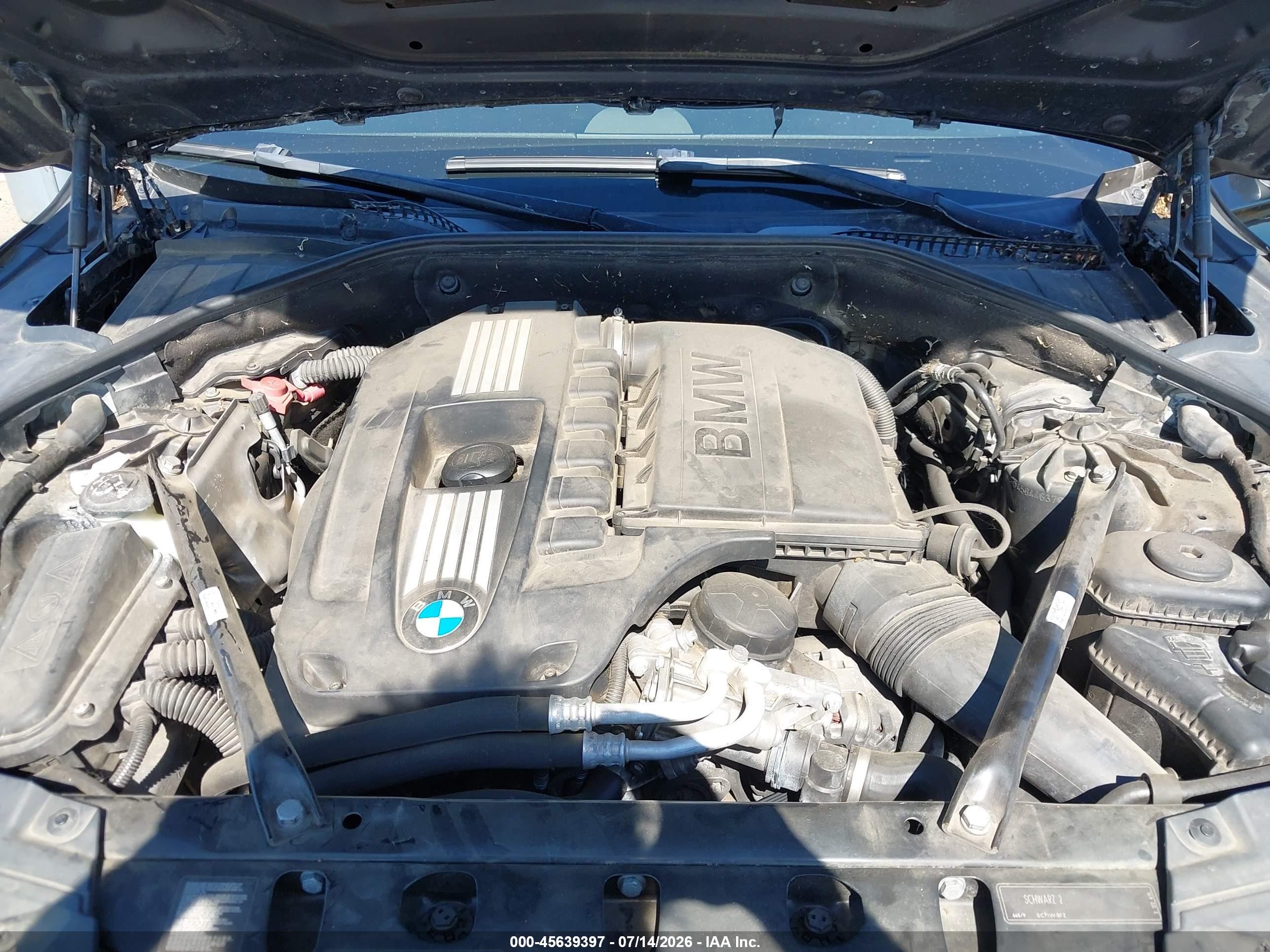 2012 Bmw 740i   Black vin: WBAKA4C56CC613289