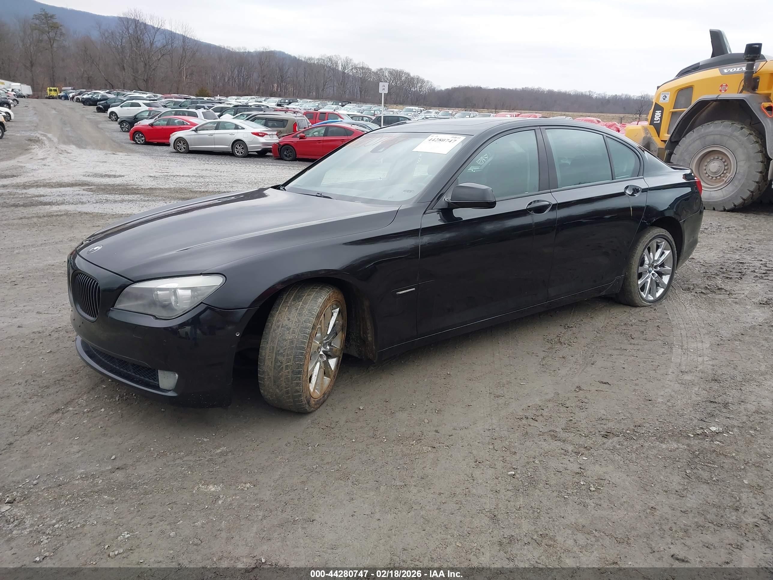 2009 Bmw 750i   Black vin: WBAKA83509CY33530