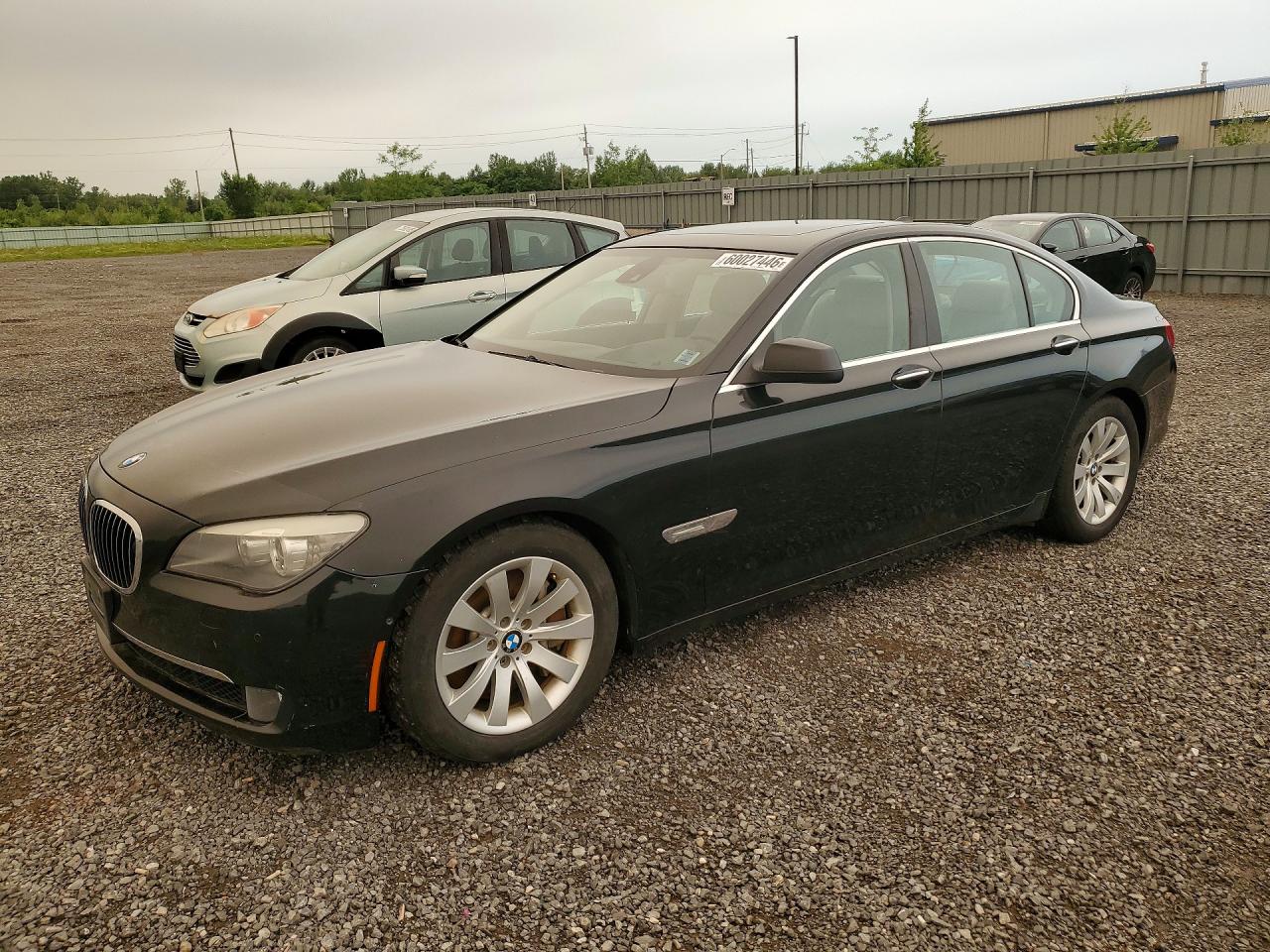 2009 Bmw 750 I Black vin: WBAKA83529CY33514