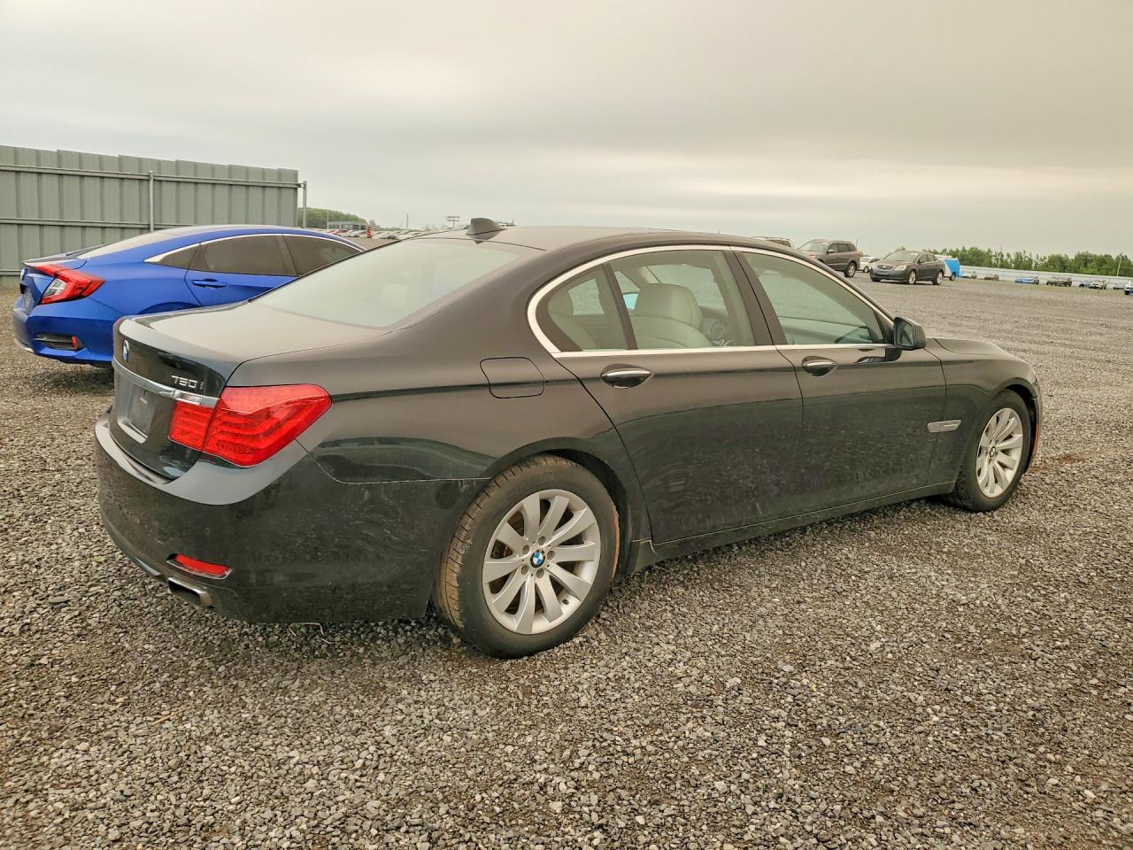 2009 Bmw 750 I Black vin: WBAKA83529CY33514