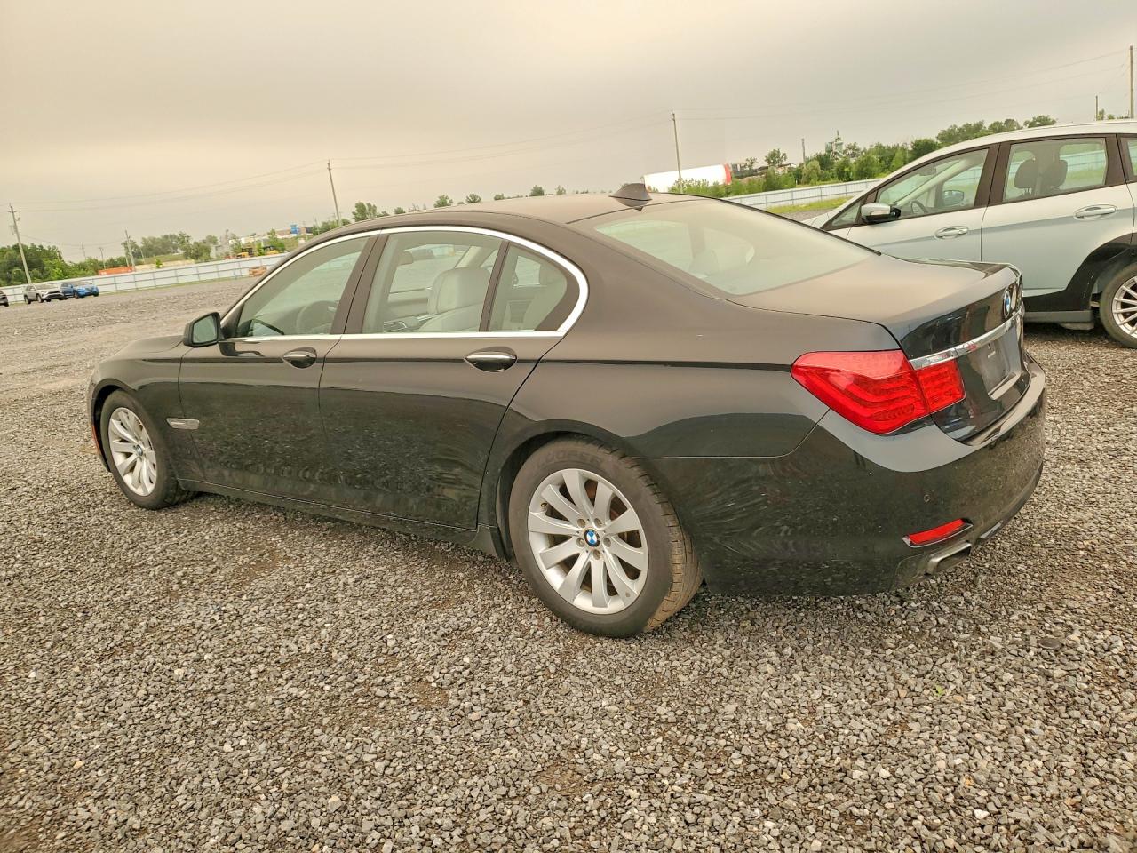 2009 Bmw 750 I Black vin: WBAKA83529CY33514