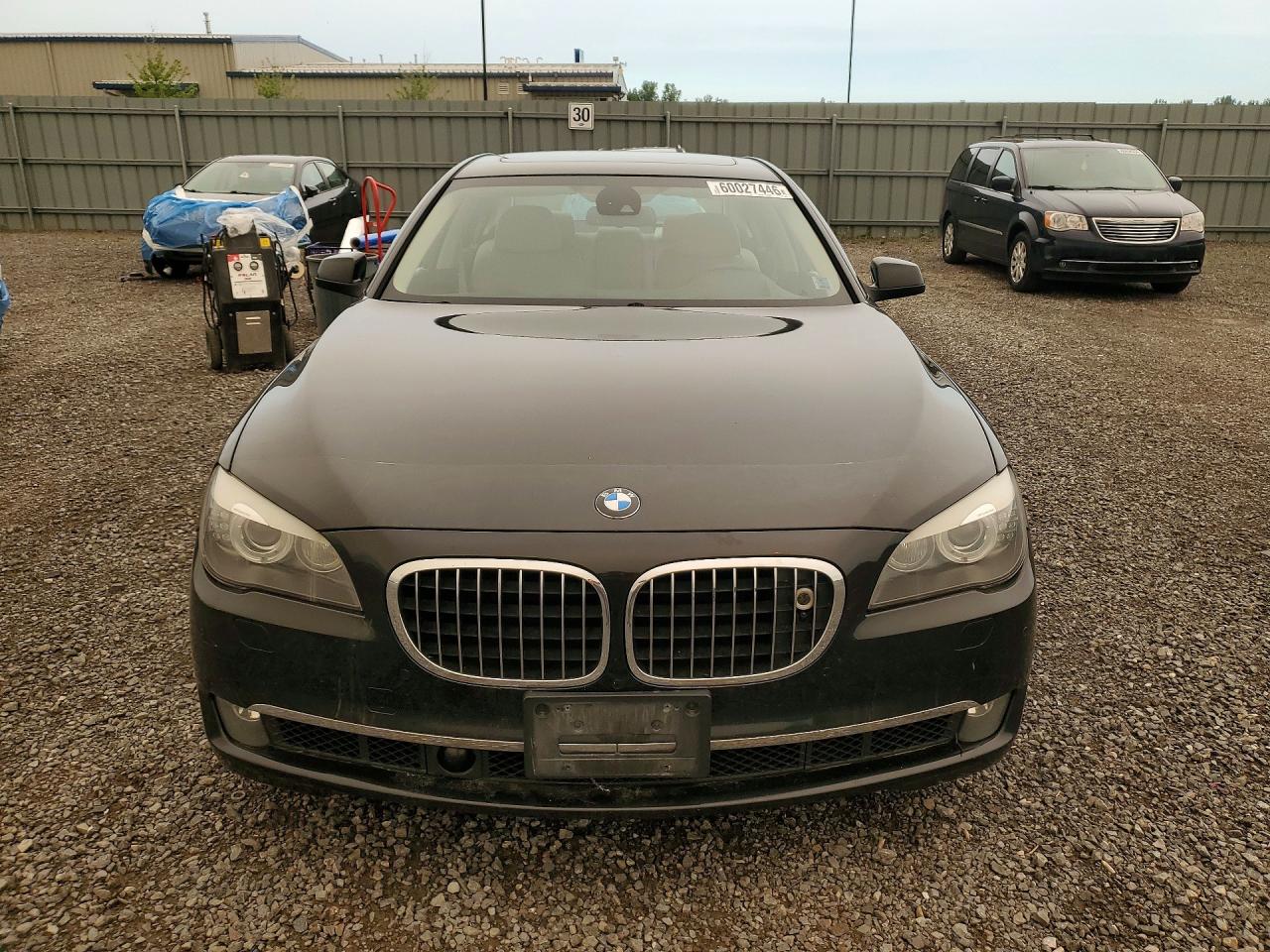 2009 Bmw 750 I Black vin: WBAKA83529CY33514