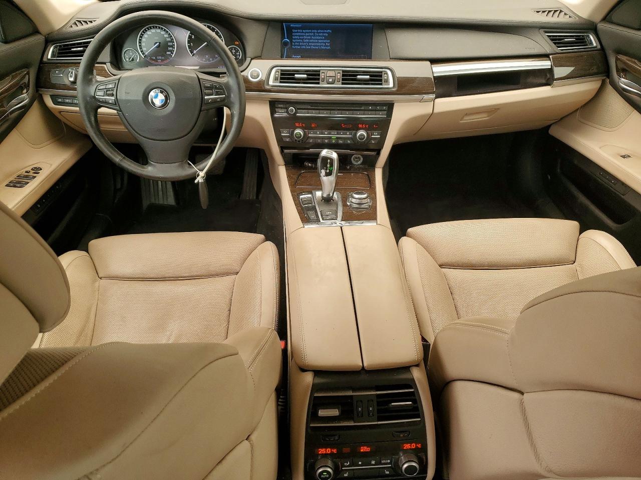 2009 Bmw 750 I Black vin: WBAKA83529CY33514