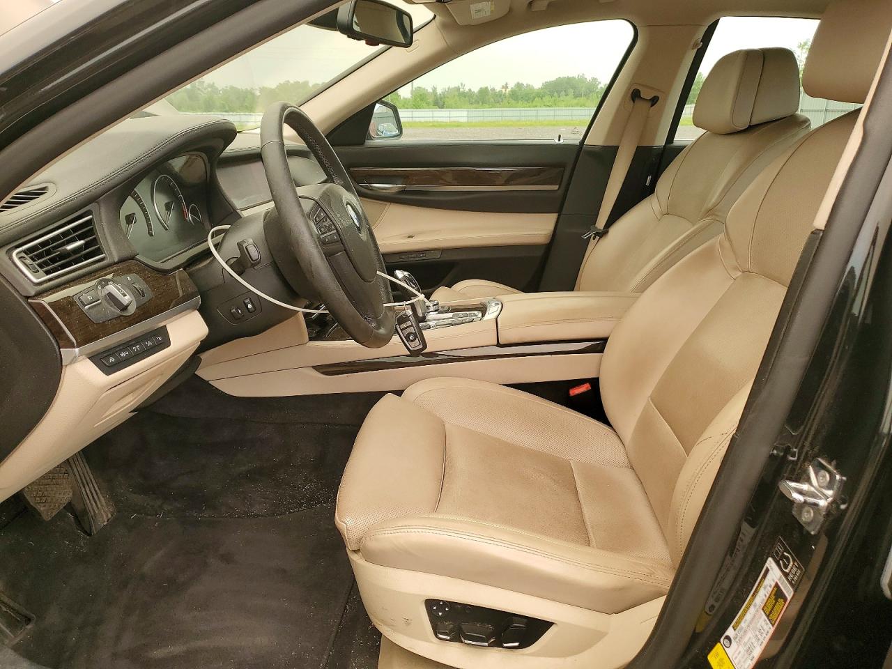 2009 Bmw 750 I Black vin: WBAKA83529CY33514