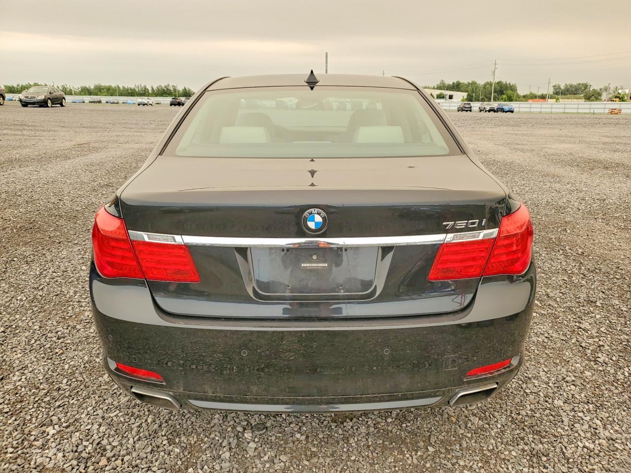 2009 Bmw 750 I Black vin: WBAKA83529CY33514