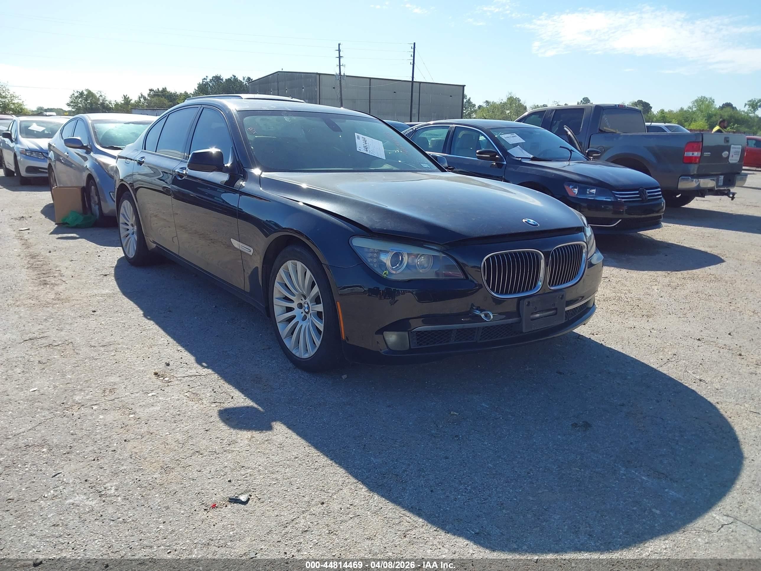 2009 Bmw 750i   Черный vin: WBAKA83539CY33165